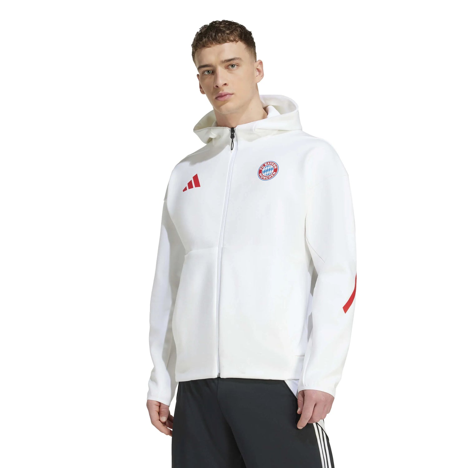 adidas 2025-26 Bayern Munich Men's Anthem Jacket (Model - Front)