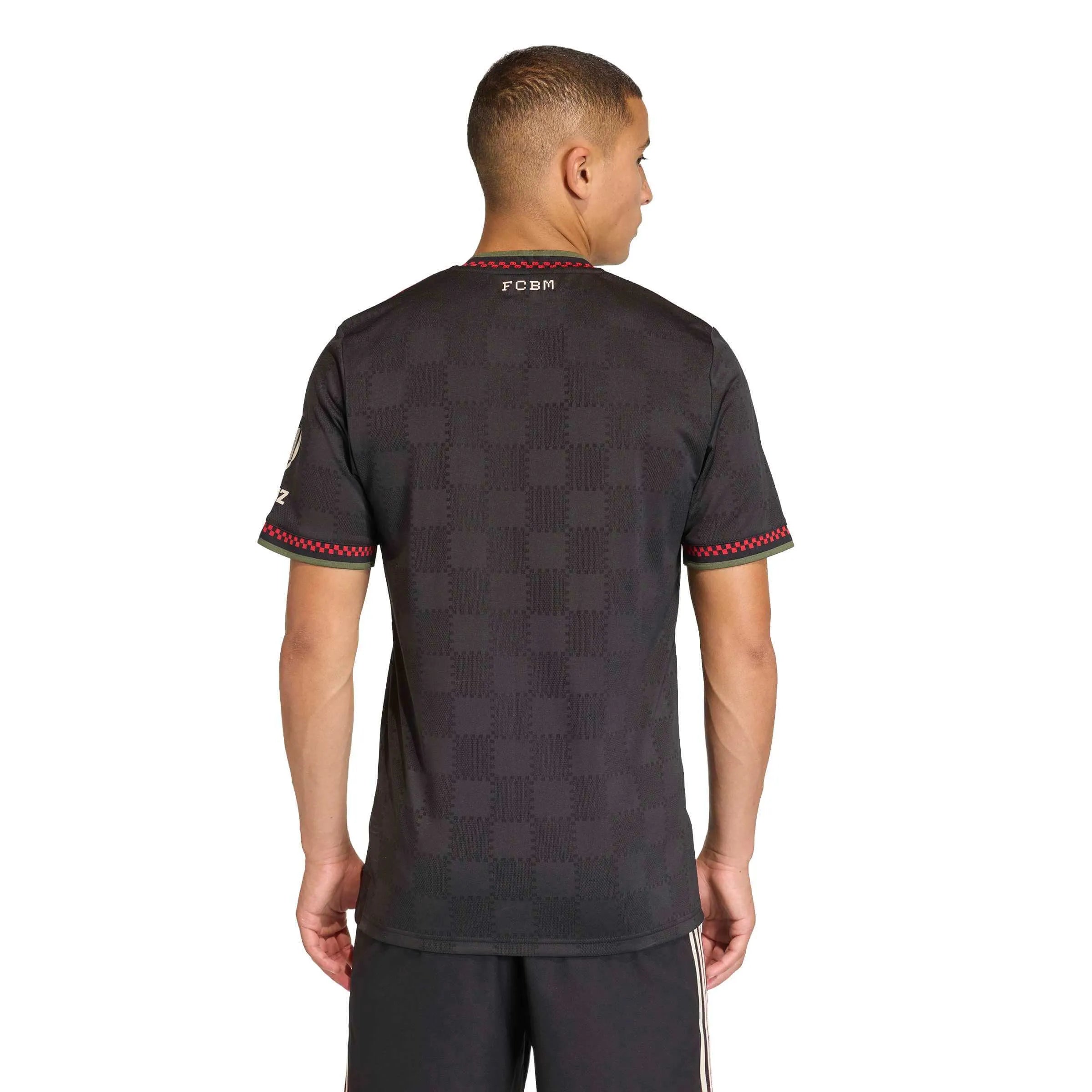 adidas 2025-26 Bayern Munich Men's Authentic Third Soccer Jersey (Model - Back)