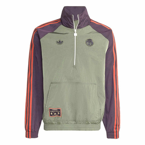 adidas 2025-26 Bayern Munich Men's Icon Half-Zip Jacket