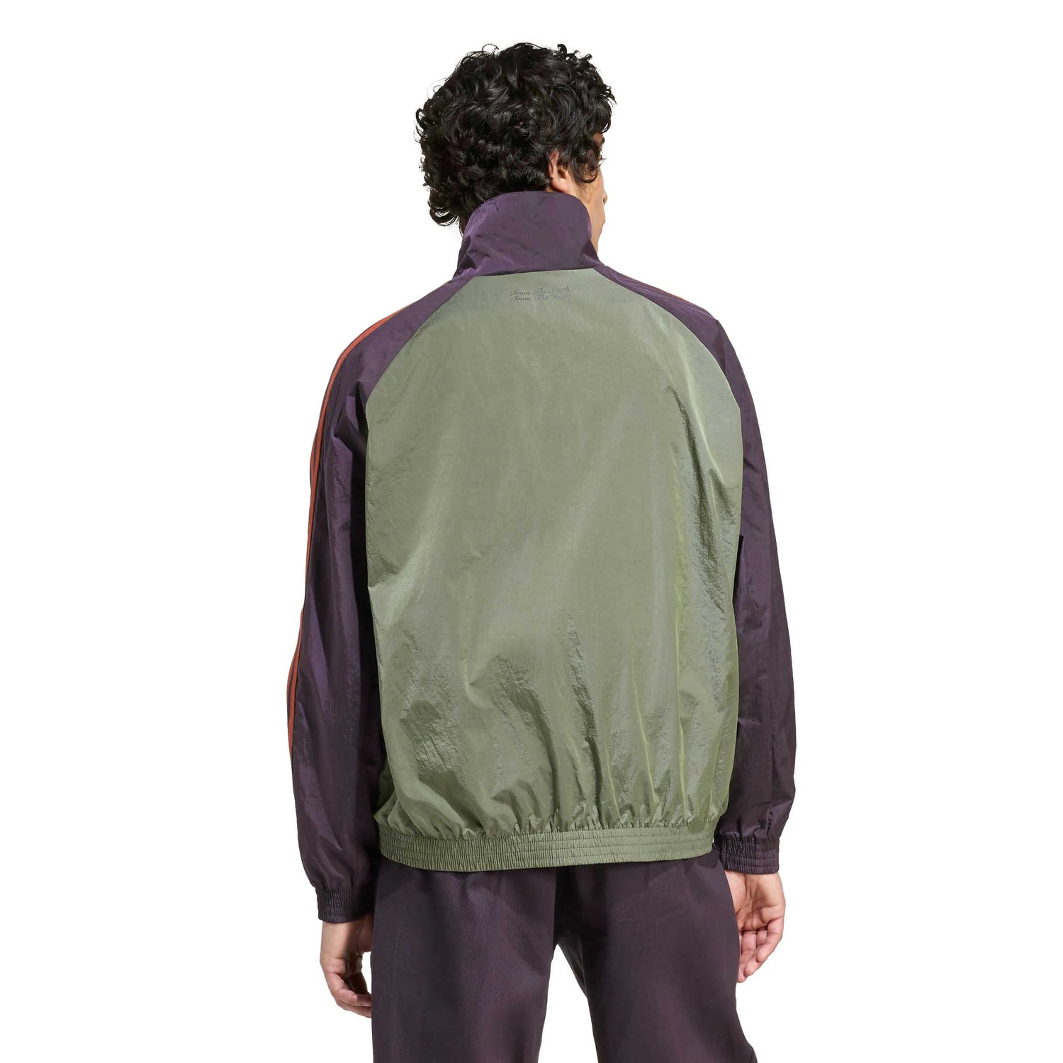 adidas 2025-26 Bayern Munich Men's Icon Half-Zip Jacket (Model - Back)