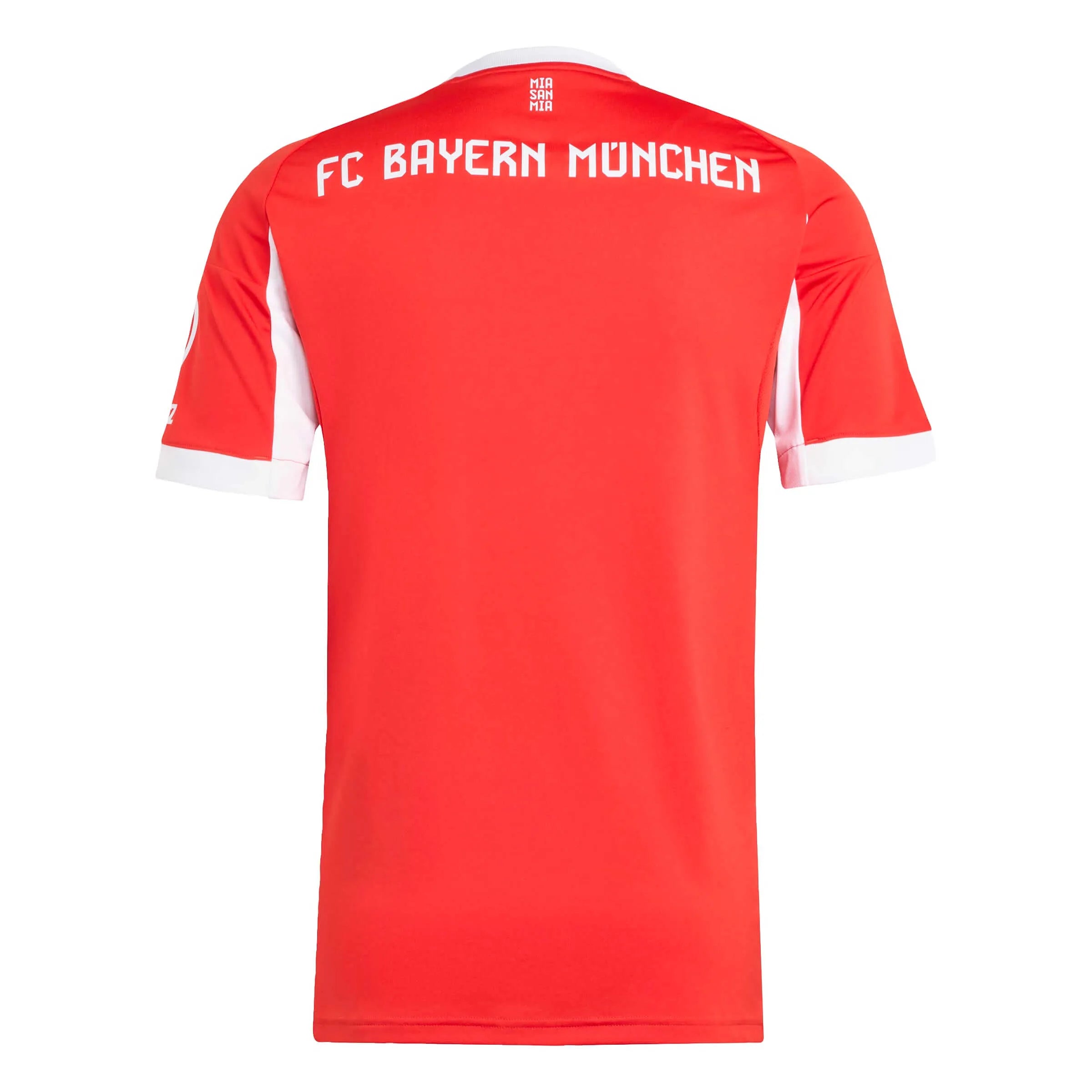 adidas 2025-26 Bayern Munich Men's Stadium Home Soccer Jersey (Back)