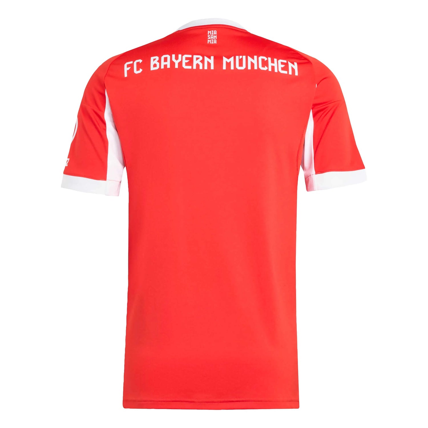 adidas 2025-26 Bayern Munich Men's Stadium Home Soccer Jersey (Back)