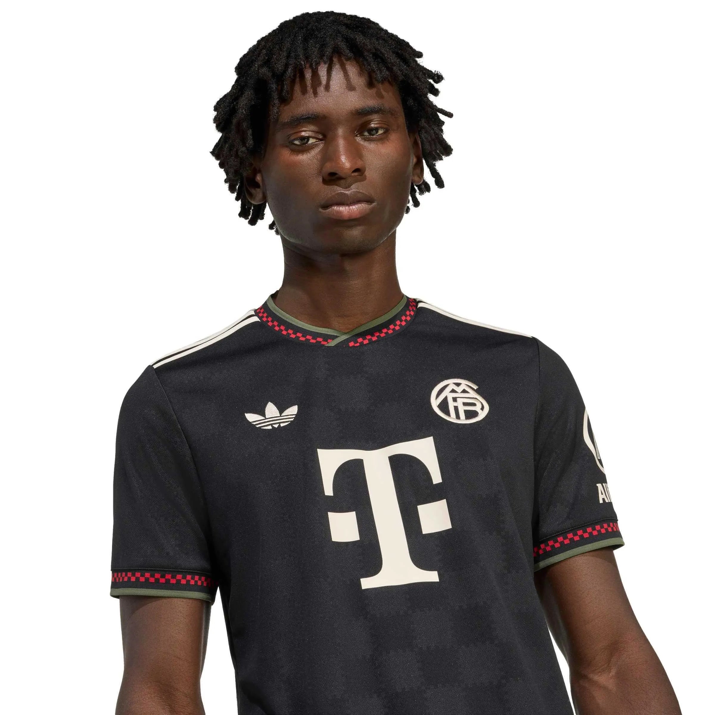adidas 2025-26 Bayern Munich Men's Stadium Third Soccer Jersey (Detail 1)