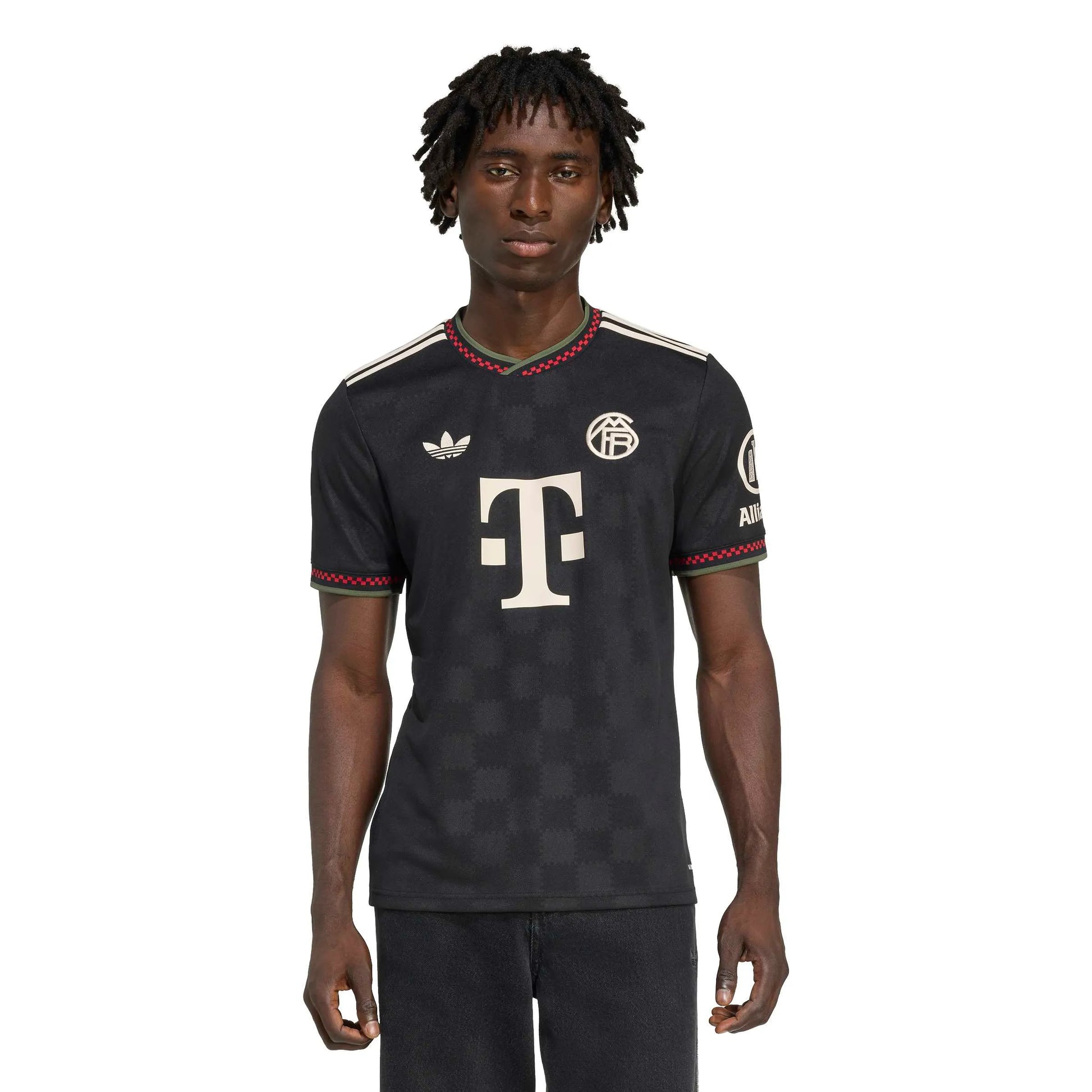 adidas 2025-26 Bayern Munich Men's Stadium Third Soccer Jersey (Model - Front)