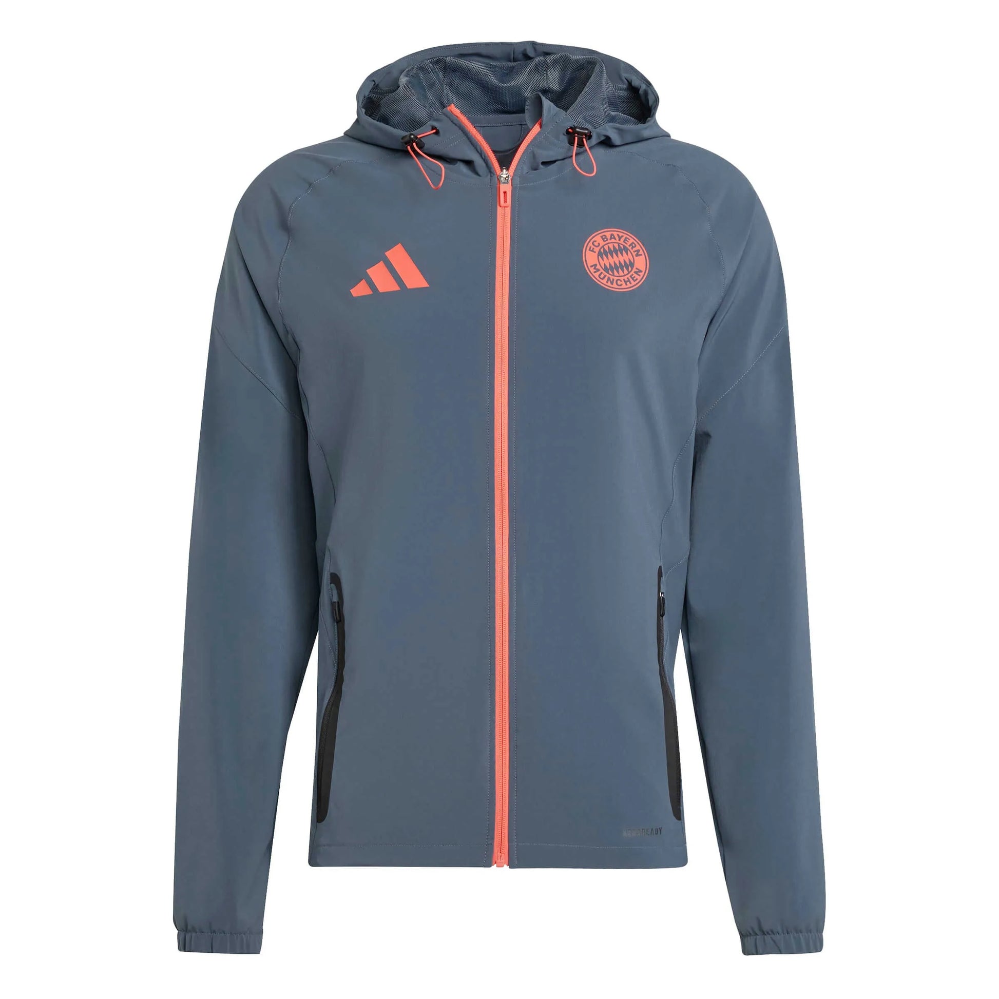 adidas 2025-26 Bayern Munich Men's Tiro 25 Competition Vis Tech Travel Jacket (Front)