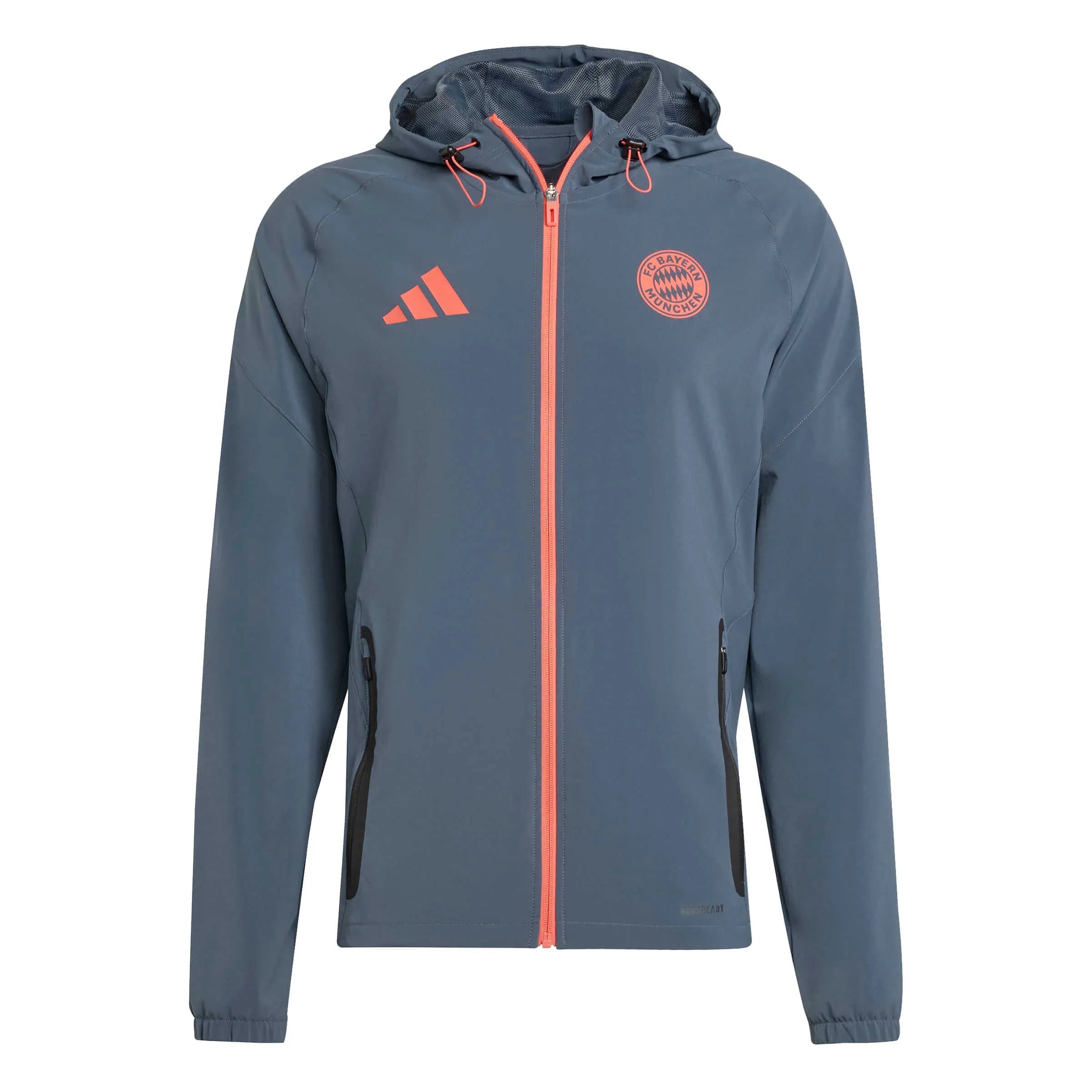 adidas 2025-26 Bayern Munich Men's Tiro 25 Competition Vis Tech Travel Jacket (Front)