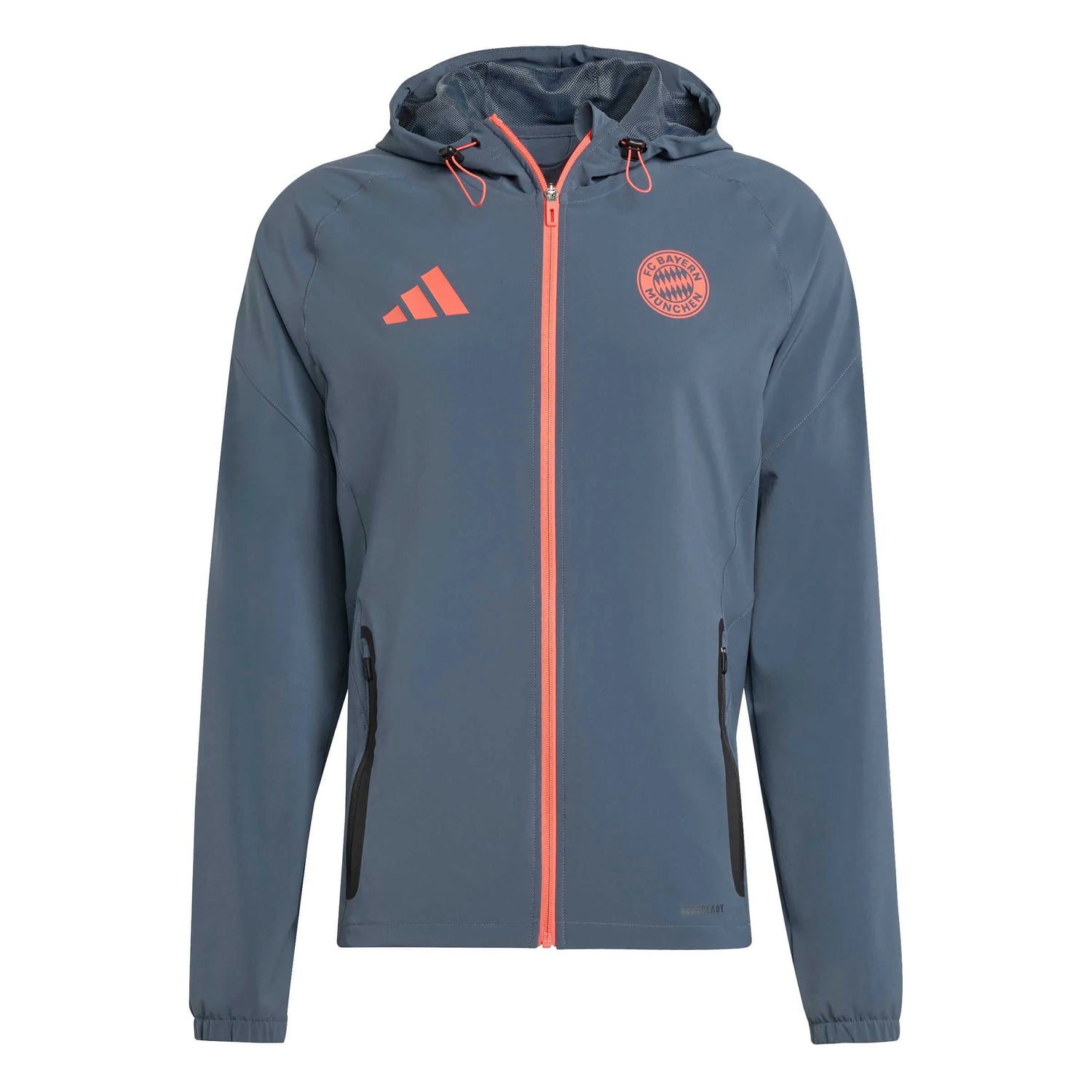 adidas 2025-26 Bayern Munich Men's Tiro 25 Competition Vis Tech Travel Jacket (Front)