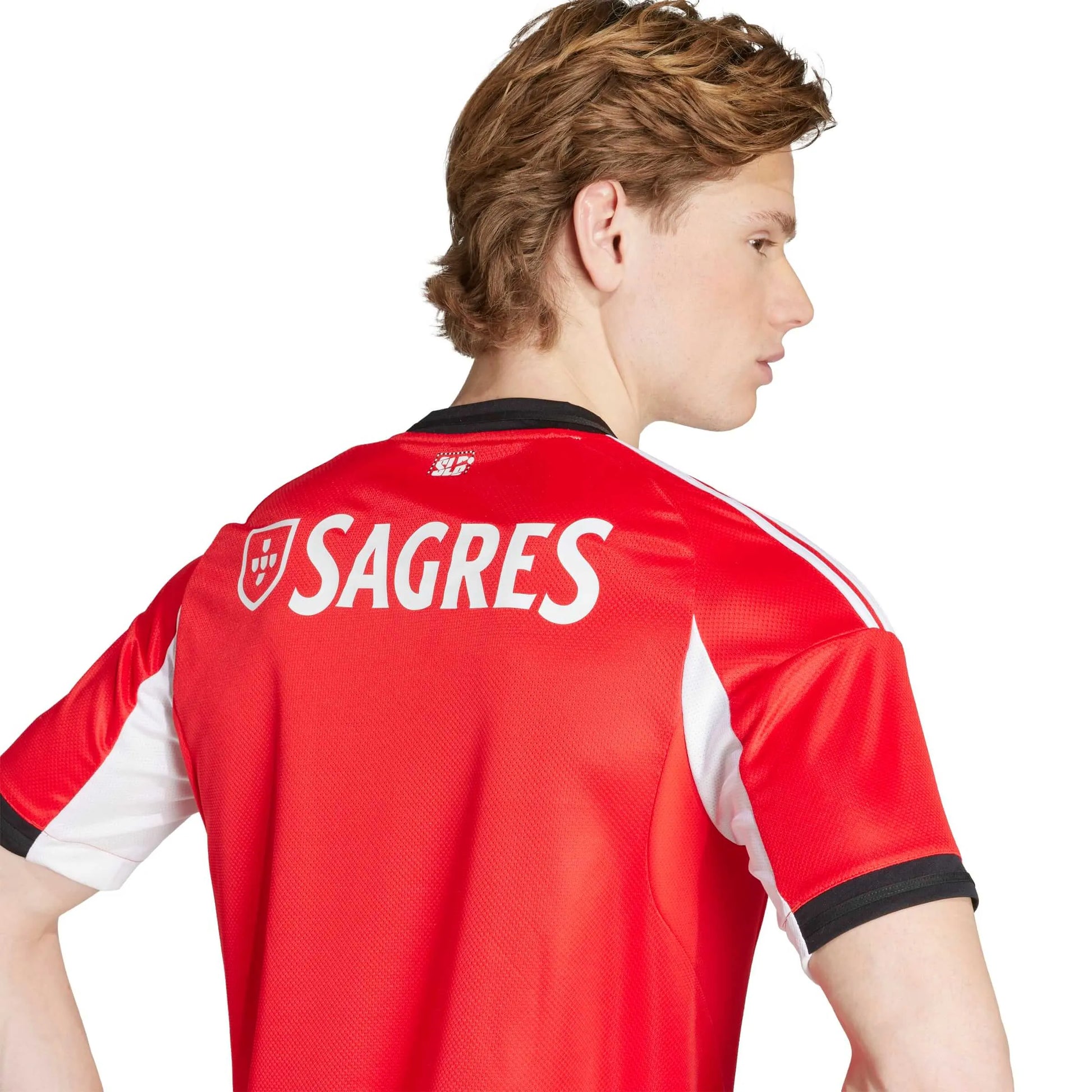 adidas 2025-26 Benfica Men's Stadium Home Soccer Jersey (Detail 2)