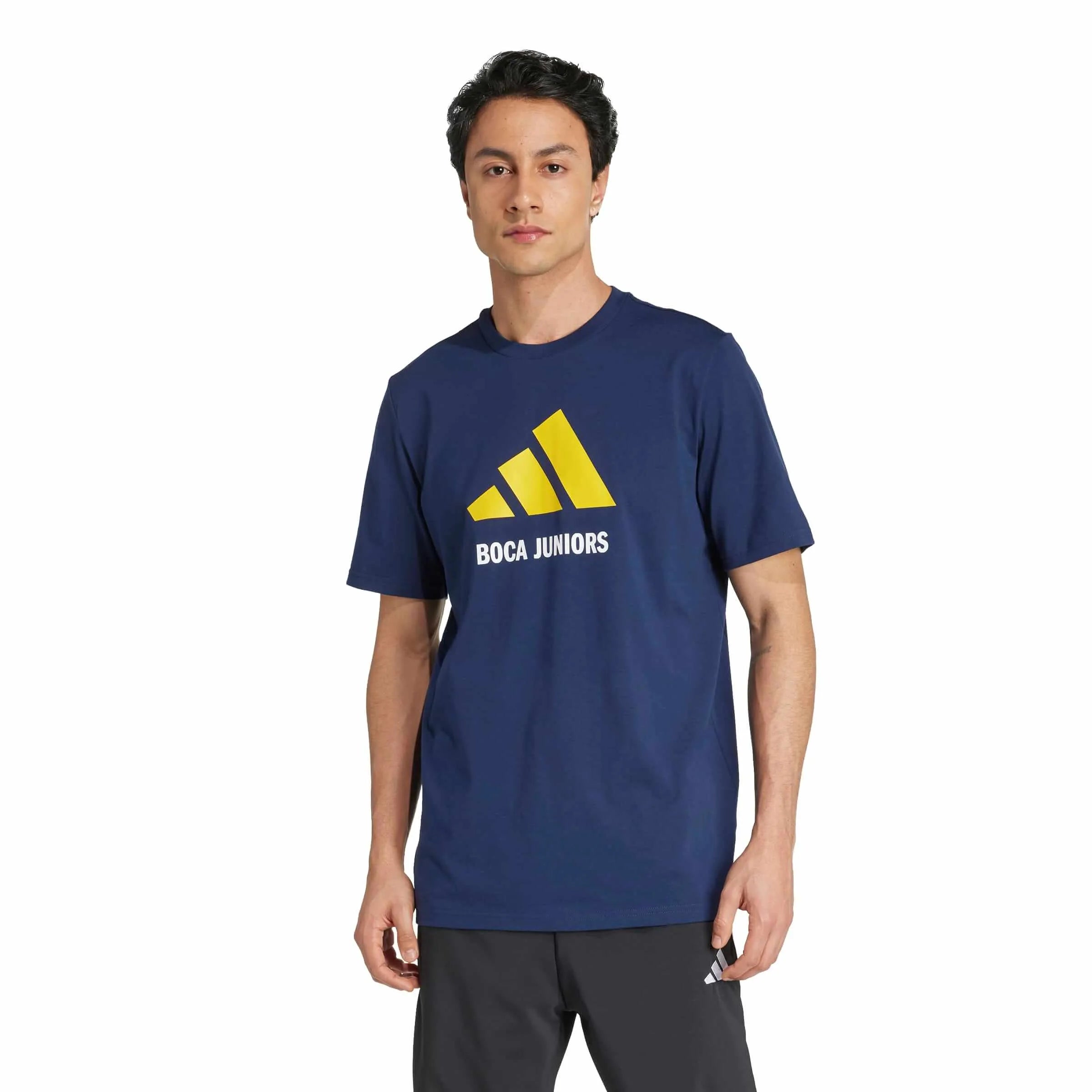 adidas 2025-26 Boca Juniors Men's Seasonal Graphic Tee (Model - Front)
