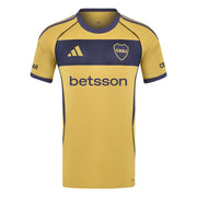 adidas 2025-26 Boca Juniors Men's Stadium Away Soccer Jersey (Front)