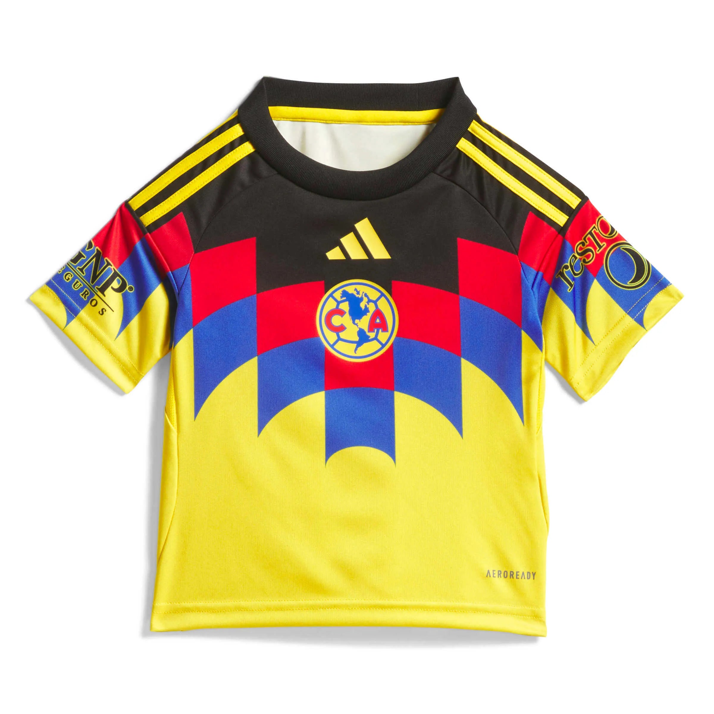 adidas 2025-26 Club America Kid's Home Mini Kit (Jersey - Front)