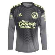 adidas 2025-26 Club America Men's Goalkeeper Long-Sleeve Soccer Jersey (Front)