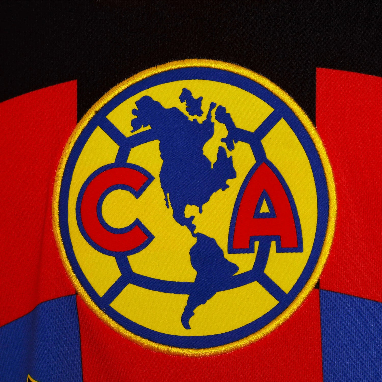 adidas 2025-26 Club America Men's Stadium Home Long-Sleeve Soccer Jersey (Detail 1)