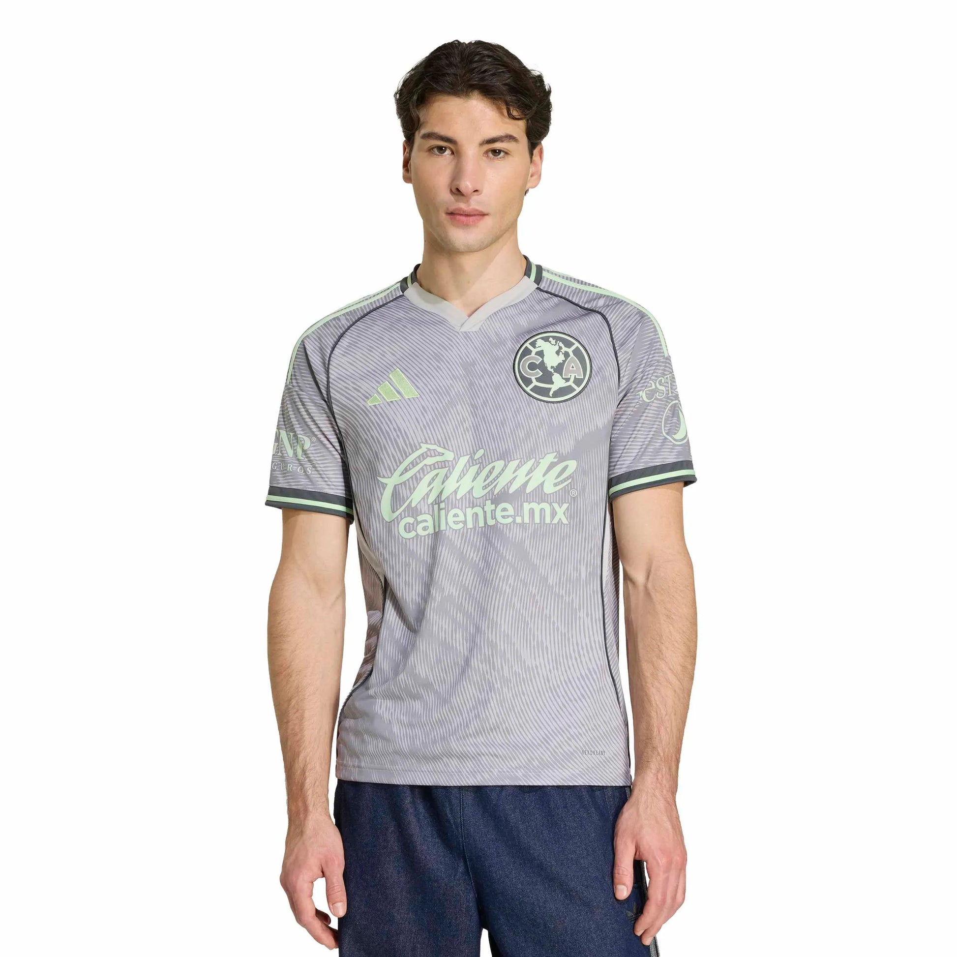 adidas 2025-26 Club America Men's Stadium Third Soccer Jersey (Model - Front)