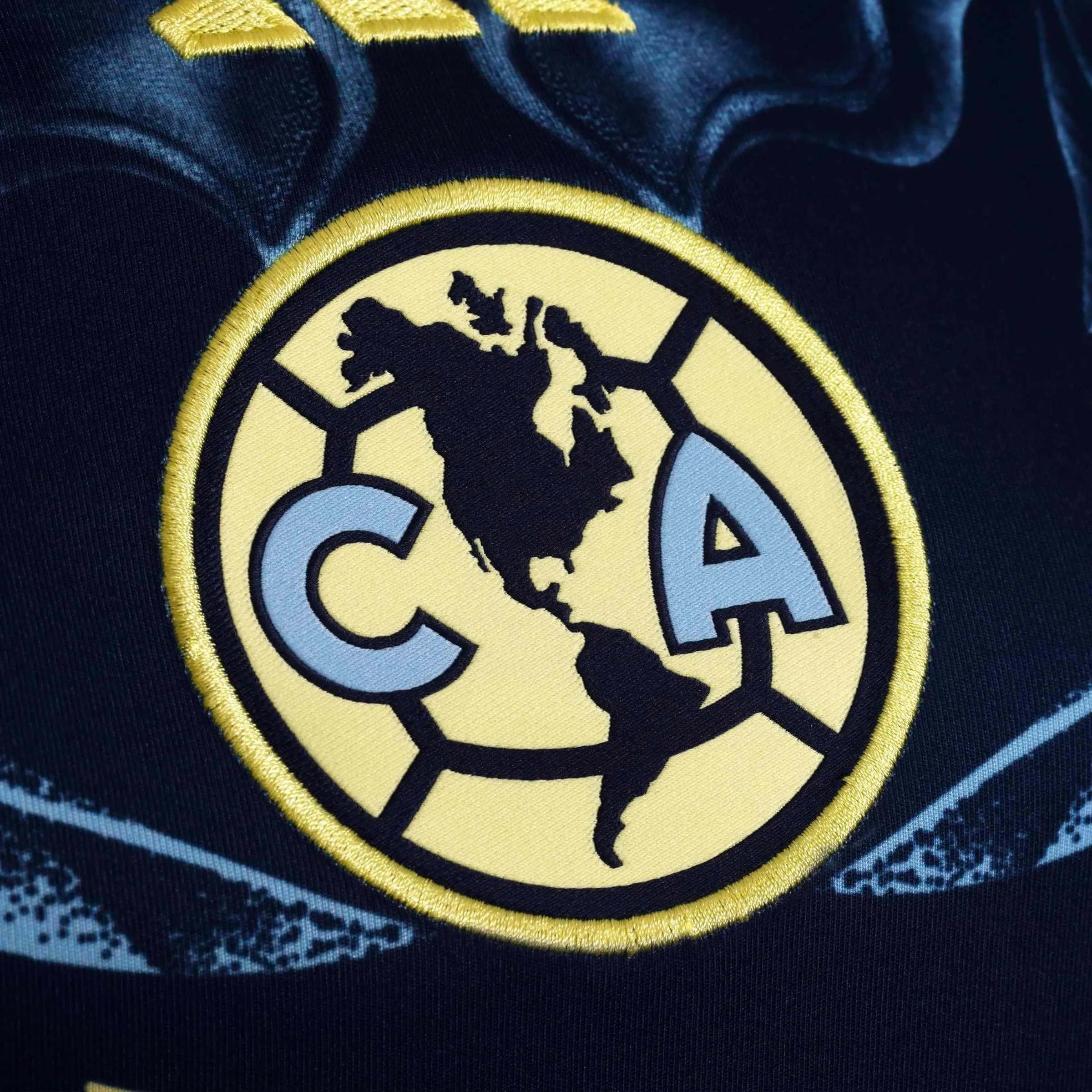 adidas 2025-26 Club America Women's Stadium Away Soccer Jersey (Detail 1)