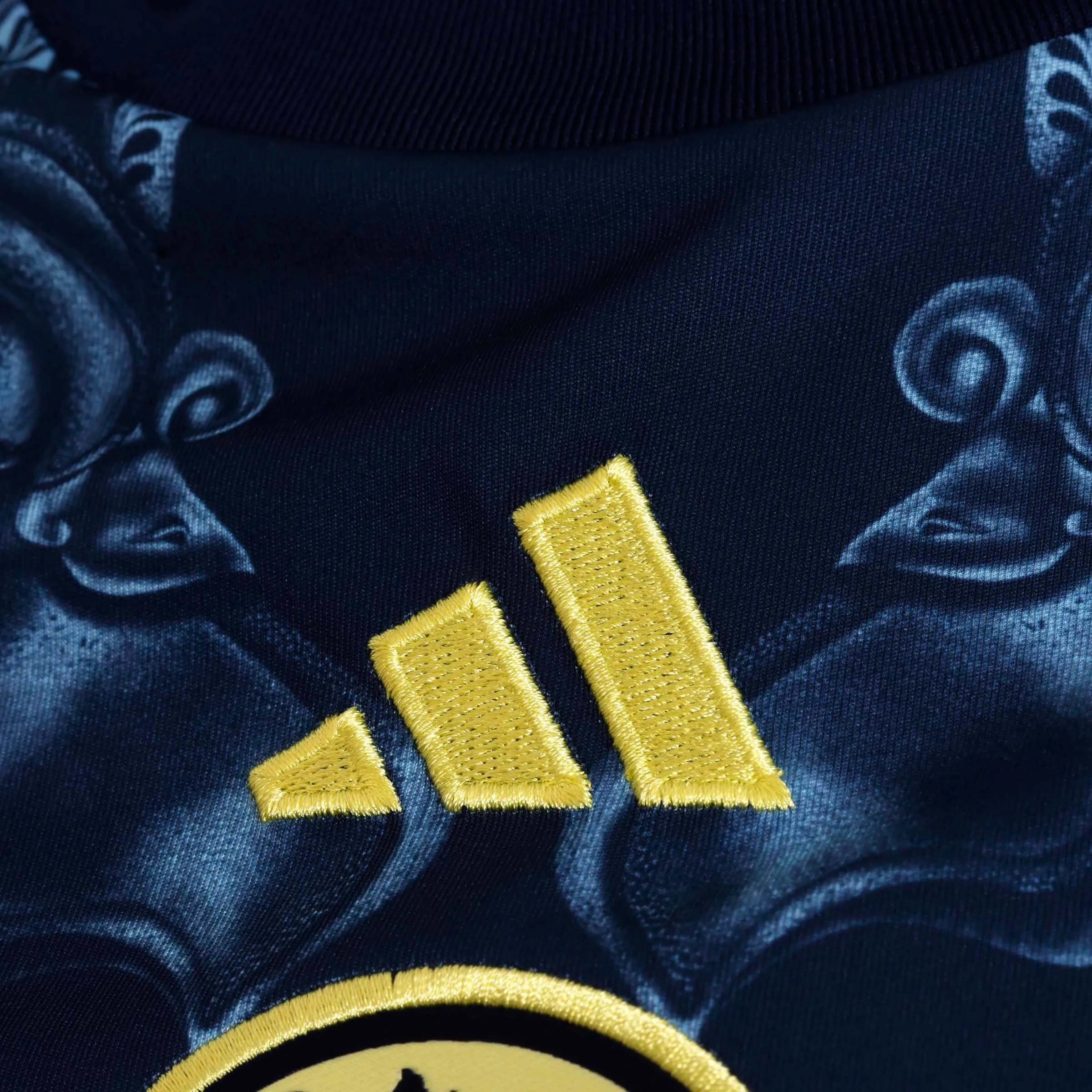 adidas 2025-26 Club America Women's Stadium Away Soccer Jersey (Detail 2)