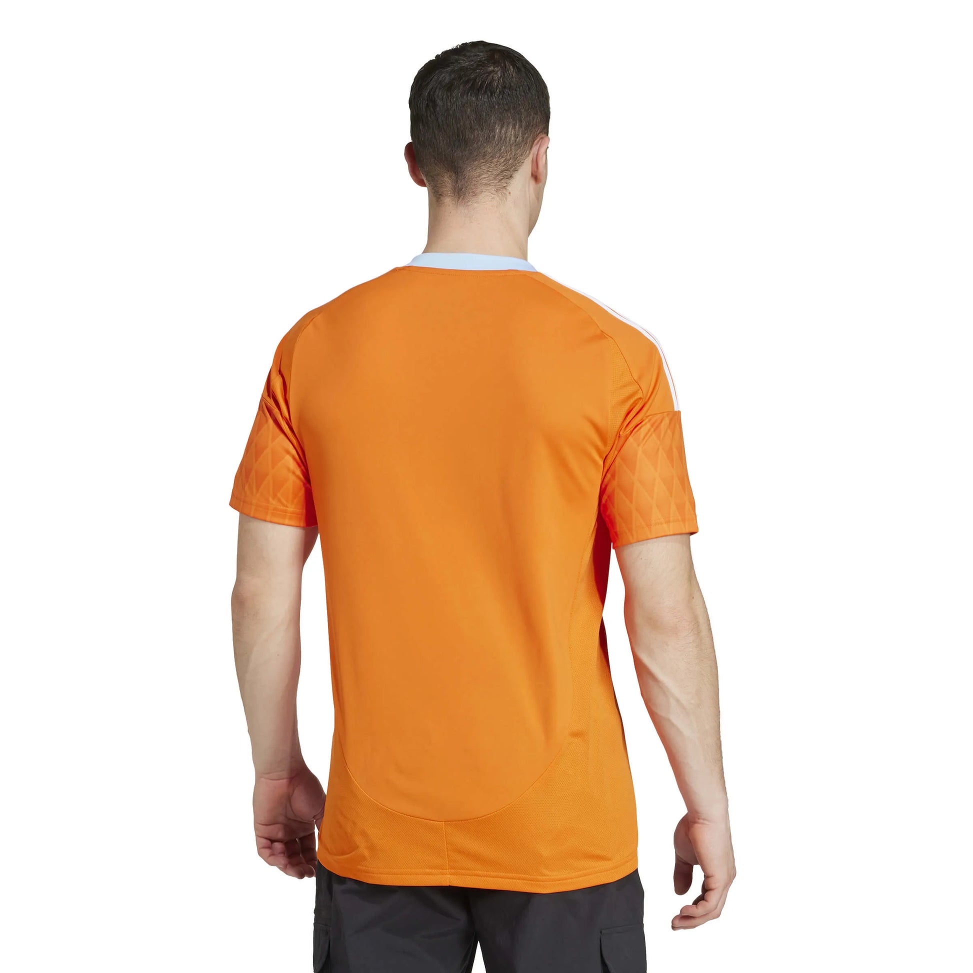 adidas 2025-26 Houston Dynamo Men's Stadium Home Soccer Jersey (Model - Back)