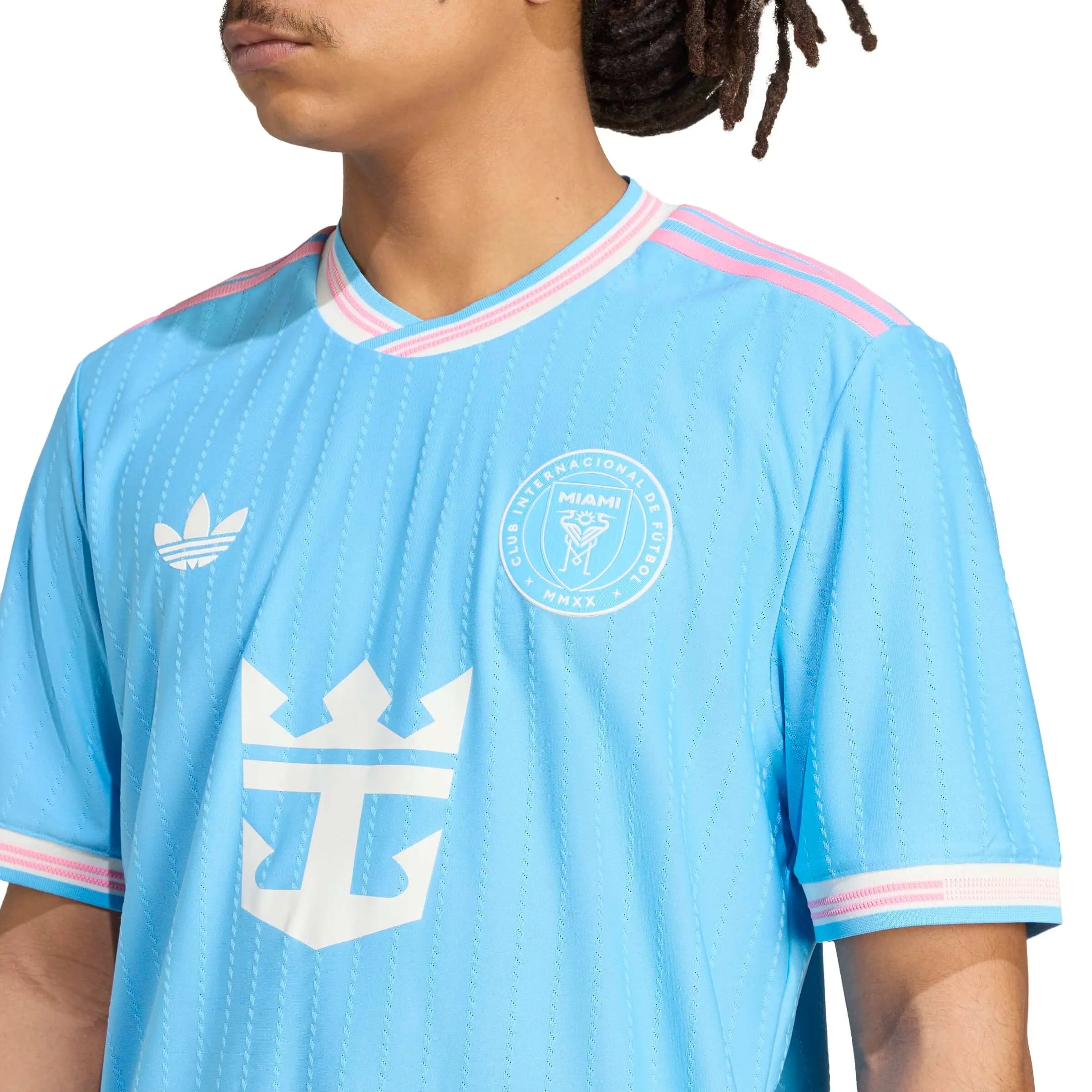 adidas 2025-26 Inter Miami Men's Authentic Third Messi #10 Soccer Jersey (Detail 2)