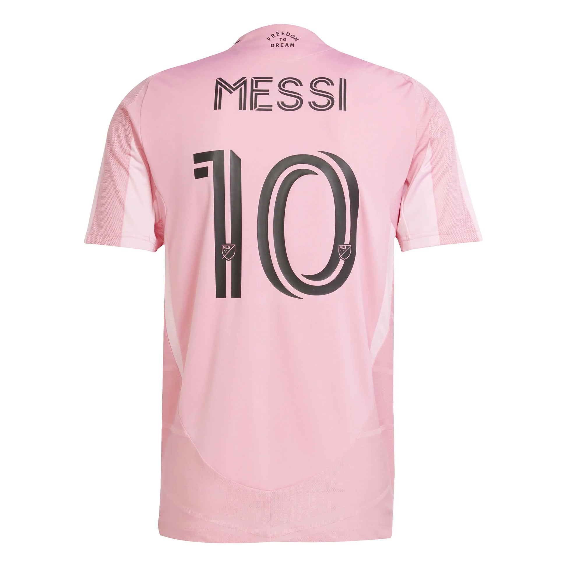 adidas 2025-26 Inter Miami Men's Messi #10 Authentic Home Soccer Jersey (Back)