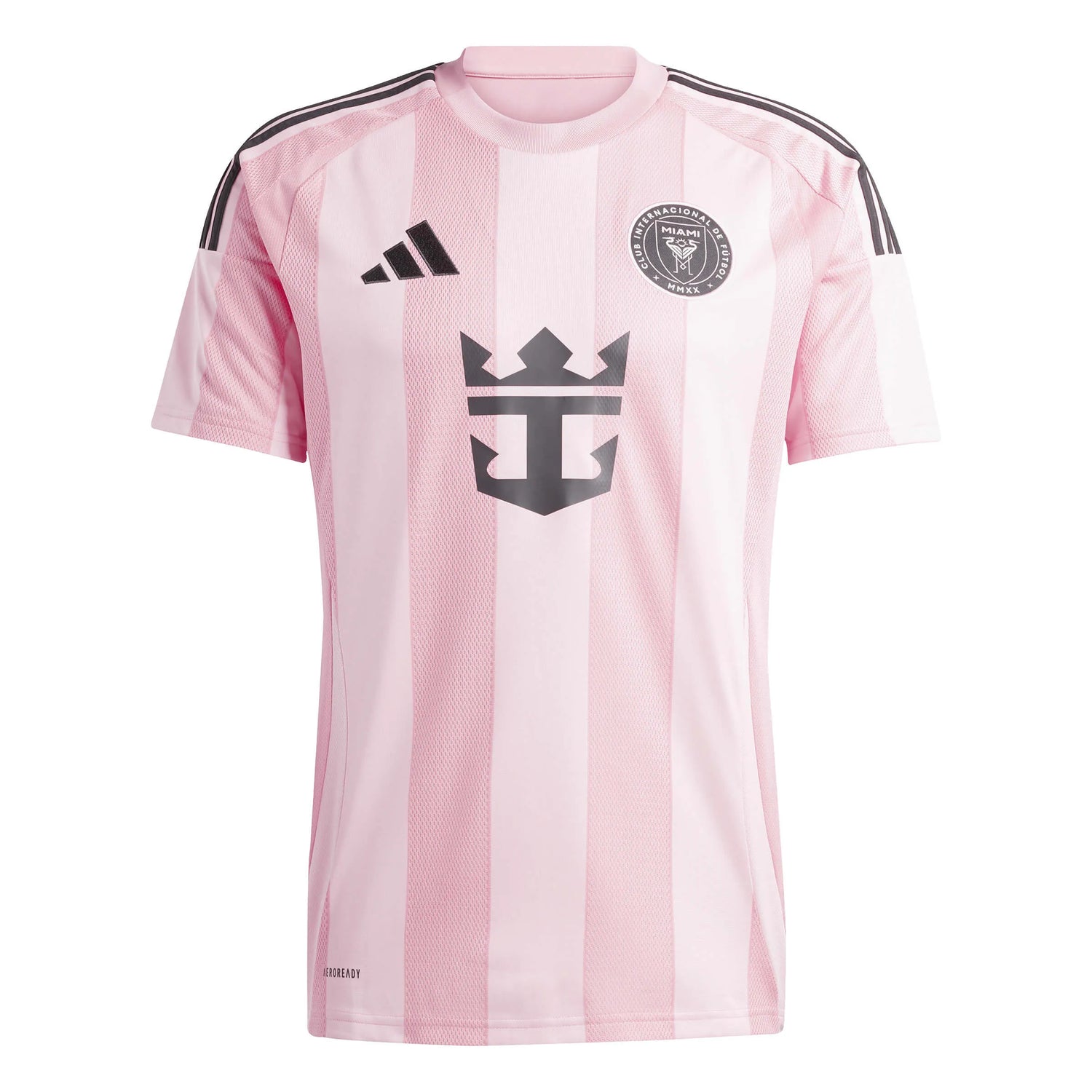 adidas 2025-26 Inter Miami Men's Messi #10 Stadium Home Soccer Jersey (Front)
