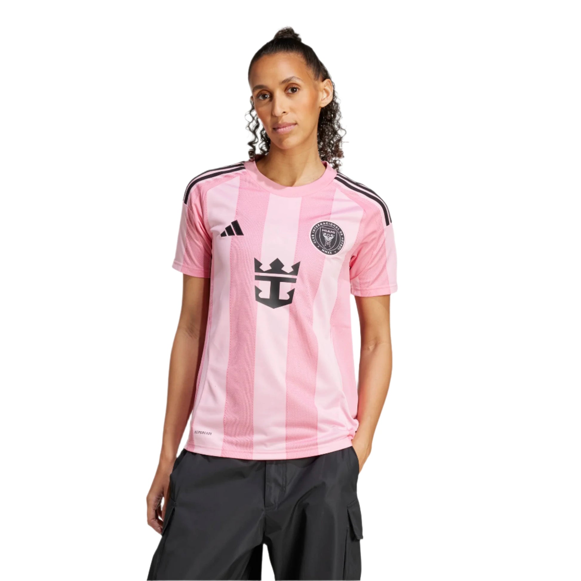 adidas 2025-26 Inter Miami Women's Stadium Home Jersey (Model - Front)