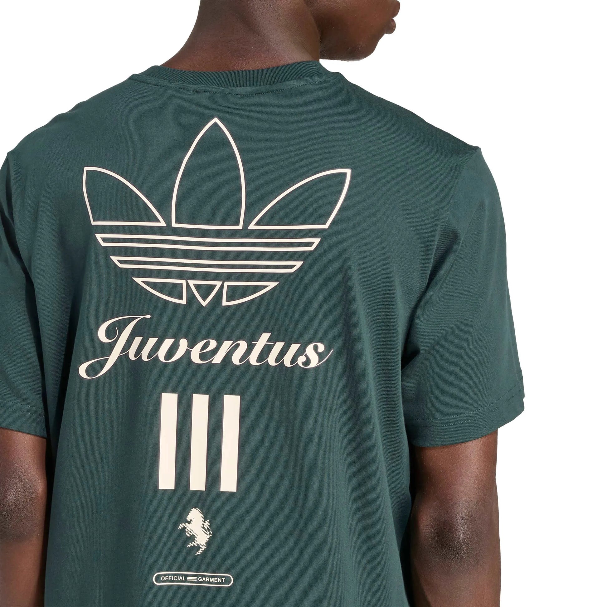 adidas 2025-26 Juventus Men's Icon Graphic Tee (Detail 2)