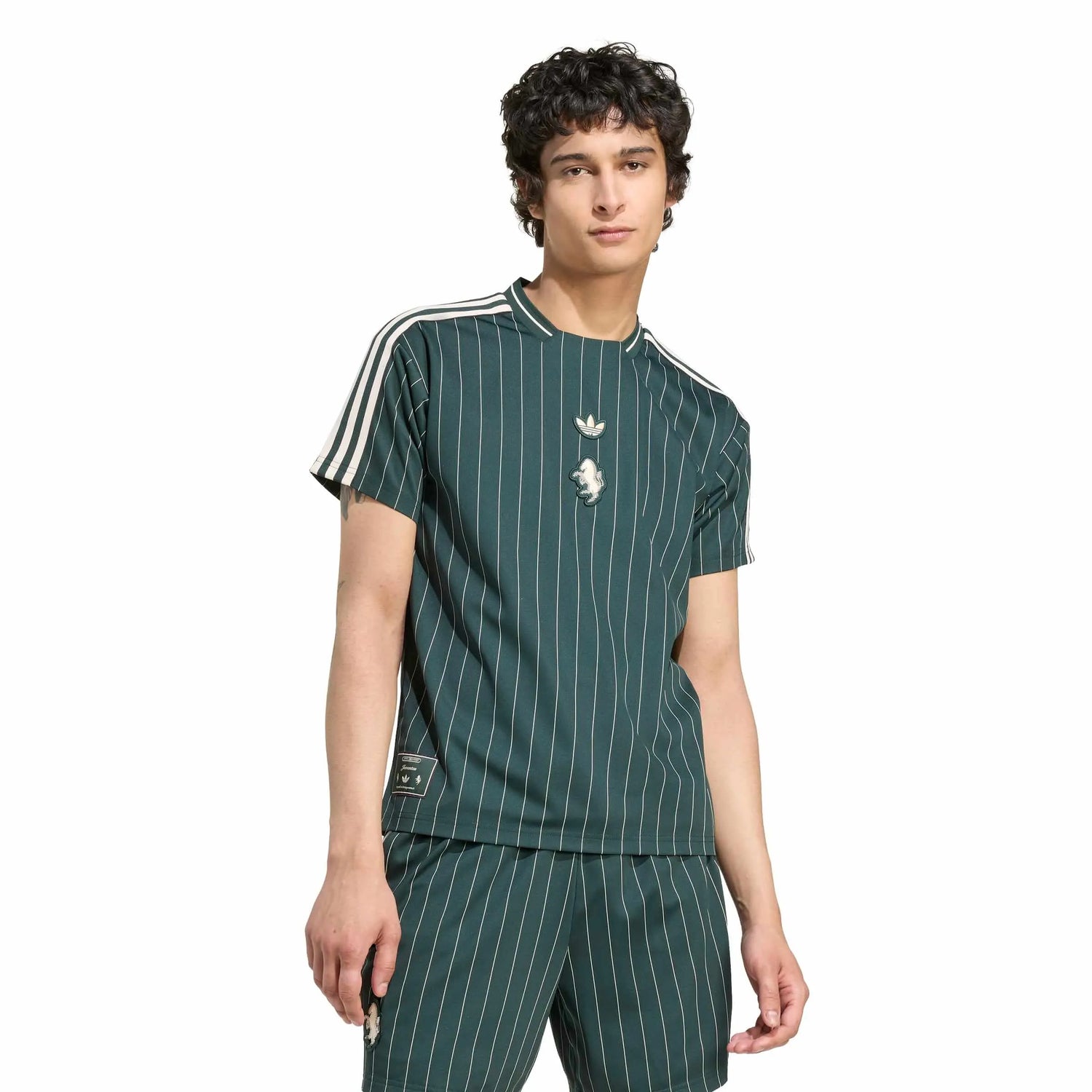 adidas 2025-26 Juventus Men's Icon Soccer Jersey (Model - Front)