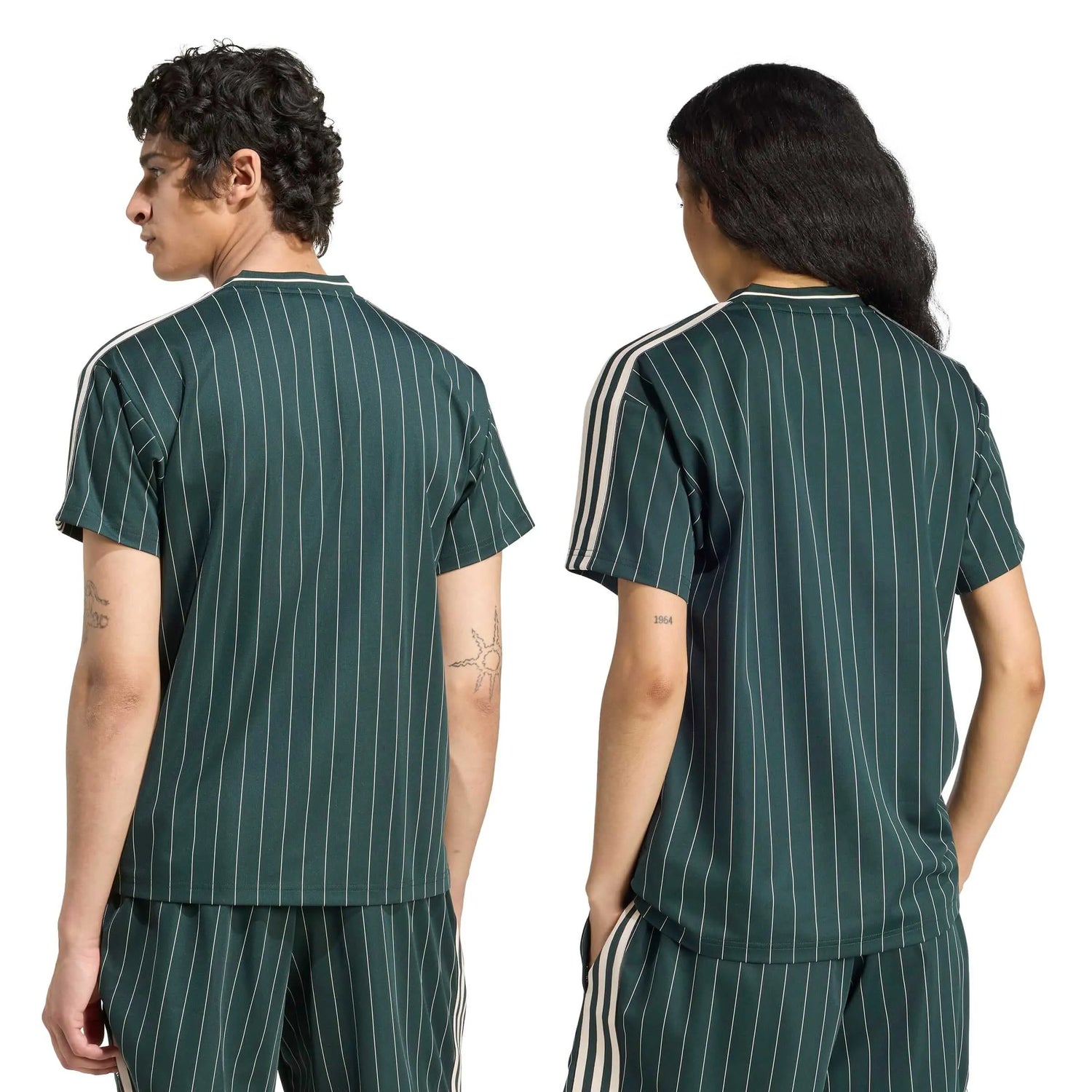 adidas 2025-26 Juventus Men's Icon Soccer Jersey (Models - Back)