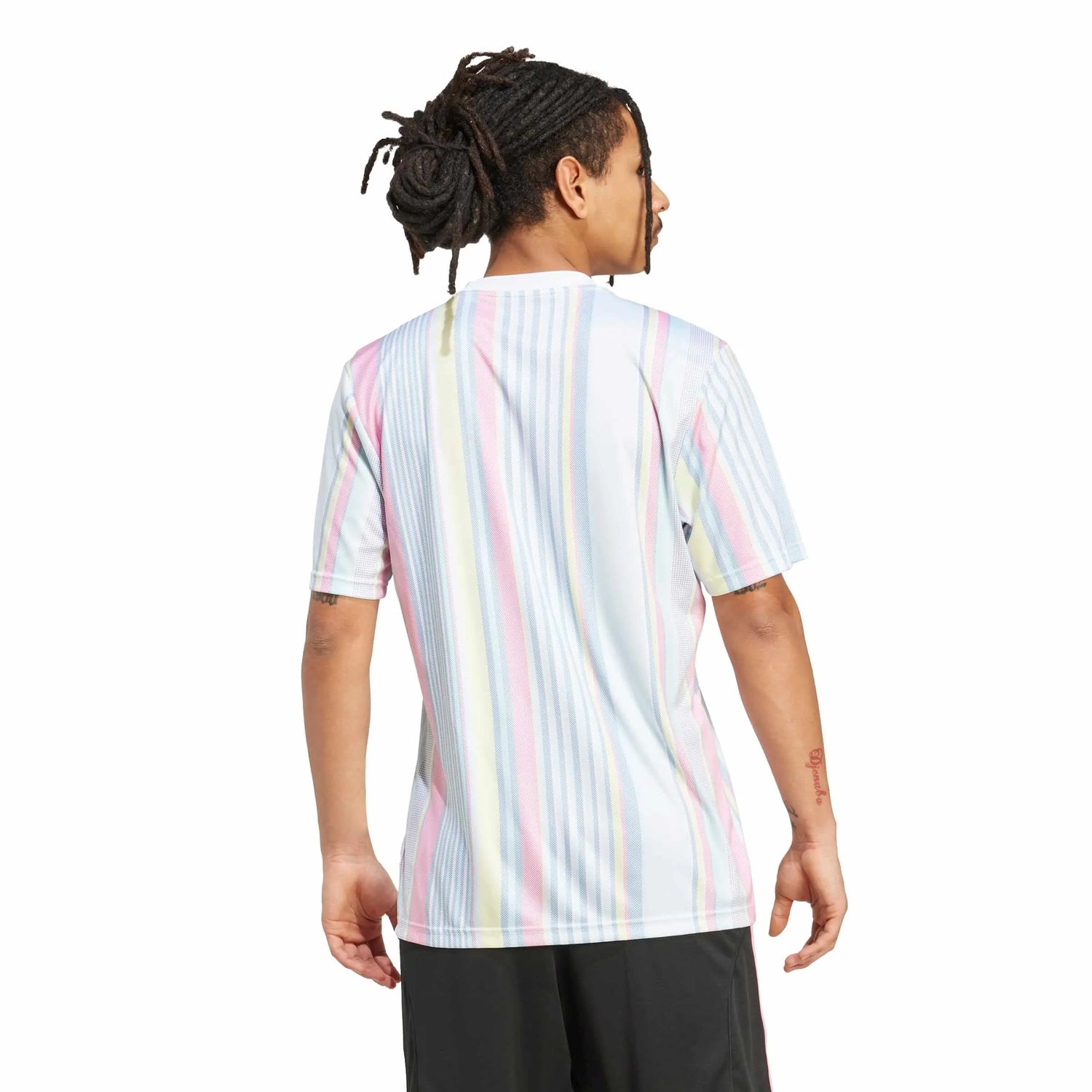 adidas 2025-26 Juventus Men's Pre-Match Soccer Jersey (Model - Back)