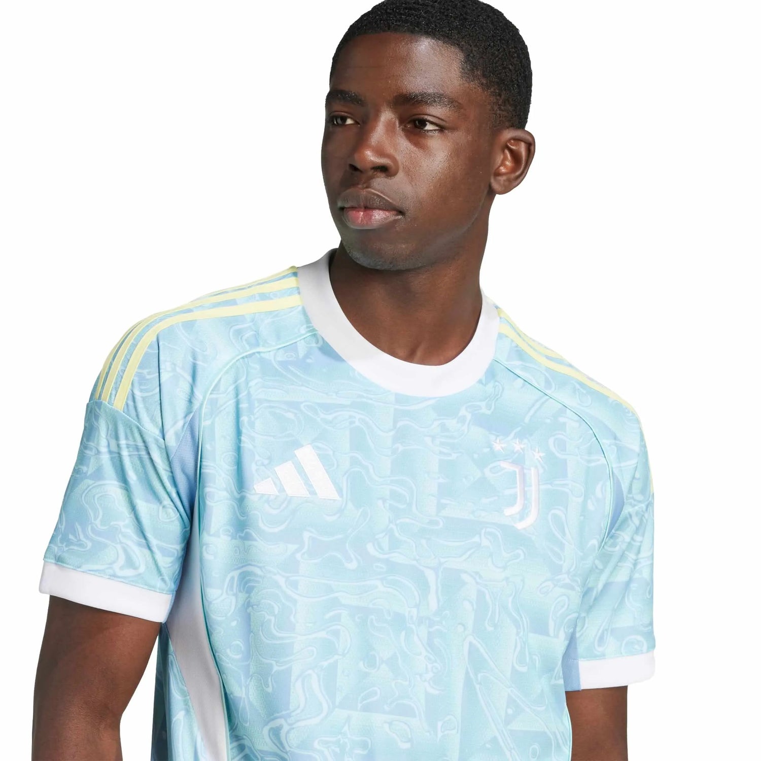 adidas 2025-26 Juventus Men's Stadium Away Soccer Jersey (Detail 1)
