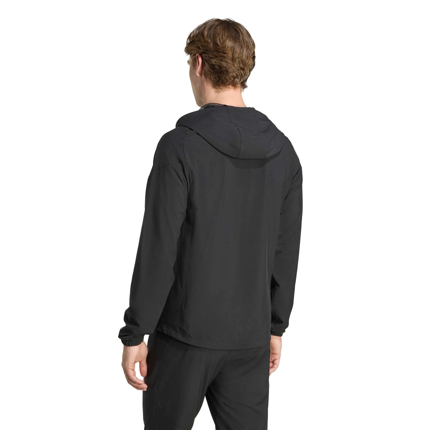 adidas 2025-26 Juventus Men's Tiro 25 Competition Vis Tech Travel Jacket (Model - Back)