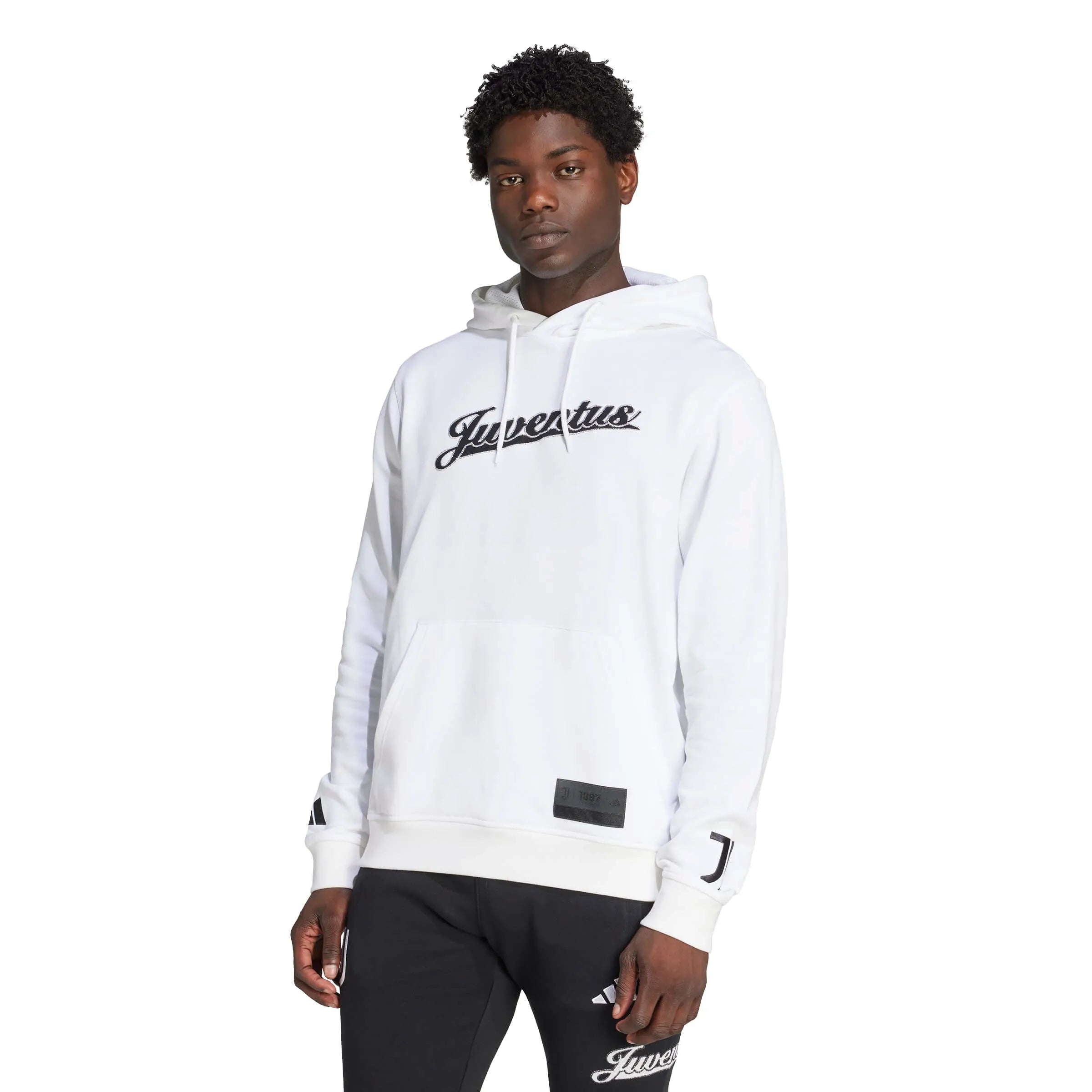 adidas 2025-26 Juventus Men's US Pack Hoodie (Model - Front)