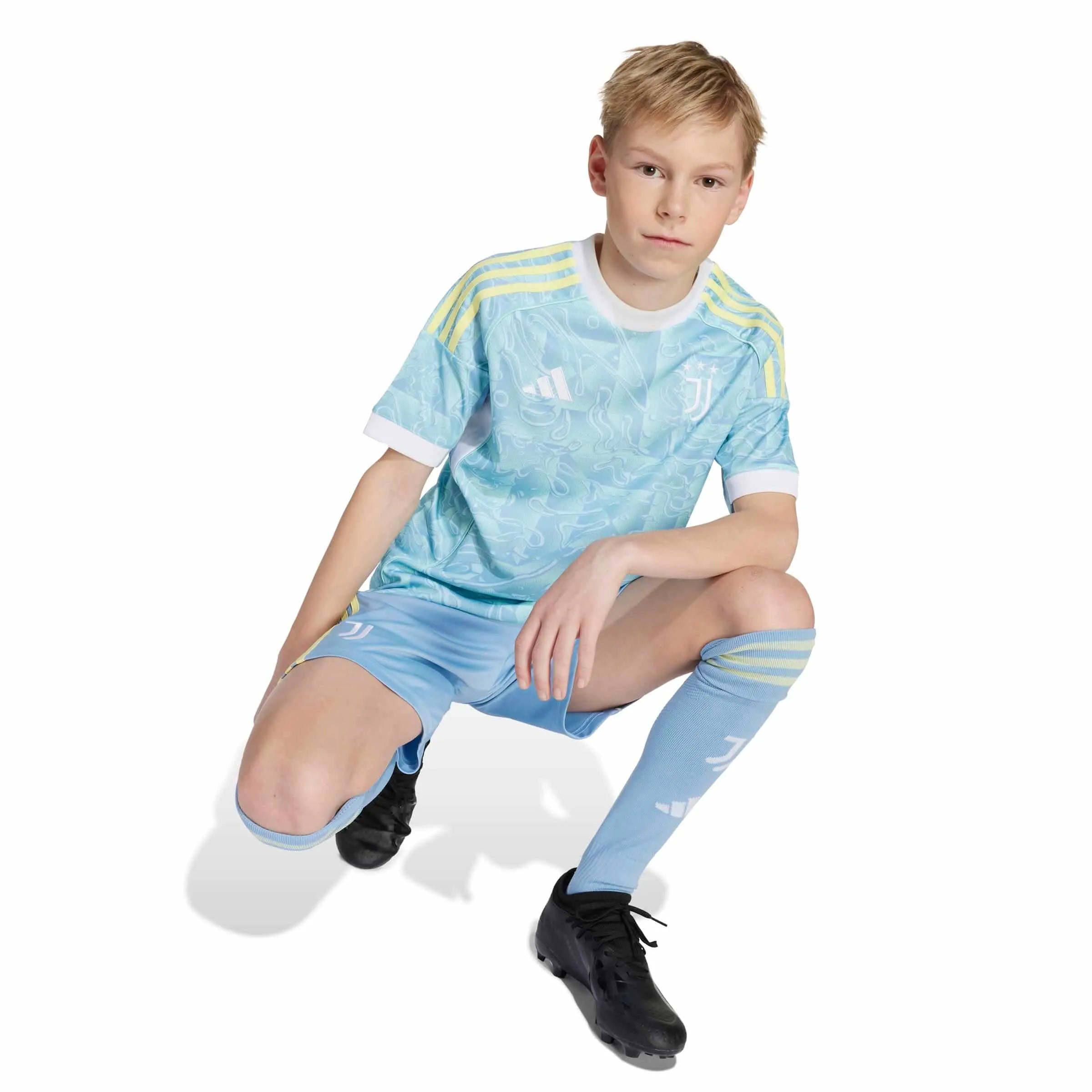 adidas 2025-26 Juventus Youth Stadium Away Soccer Jersey (Detail 2)