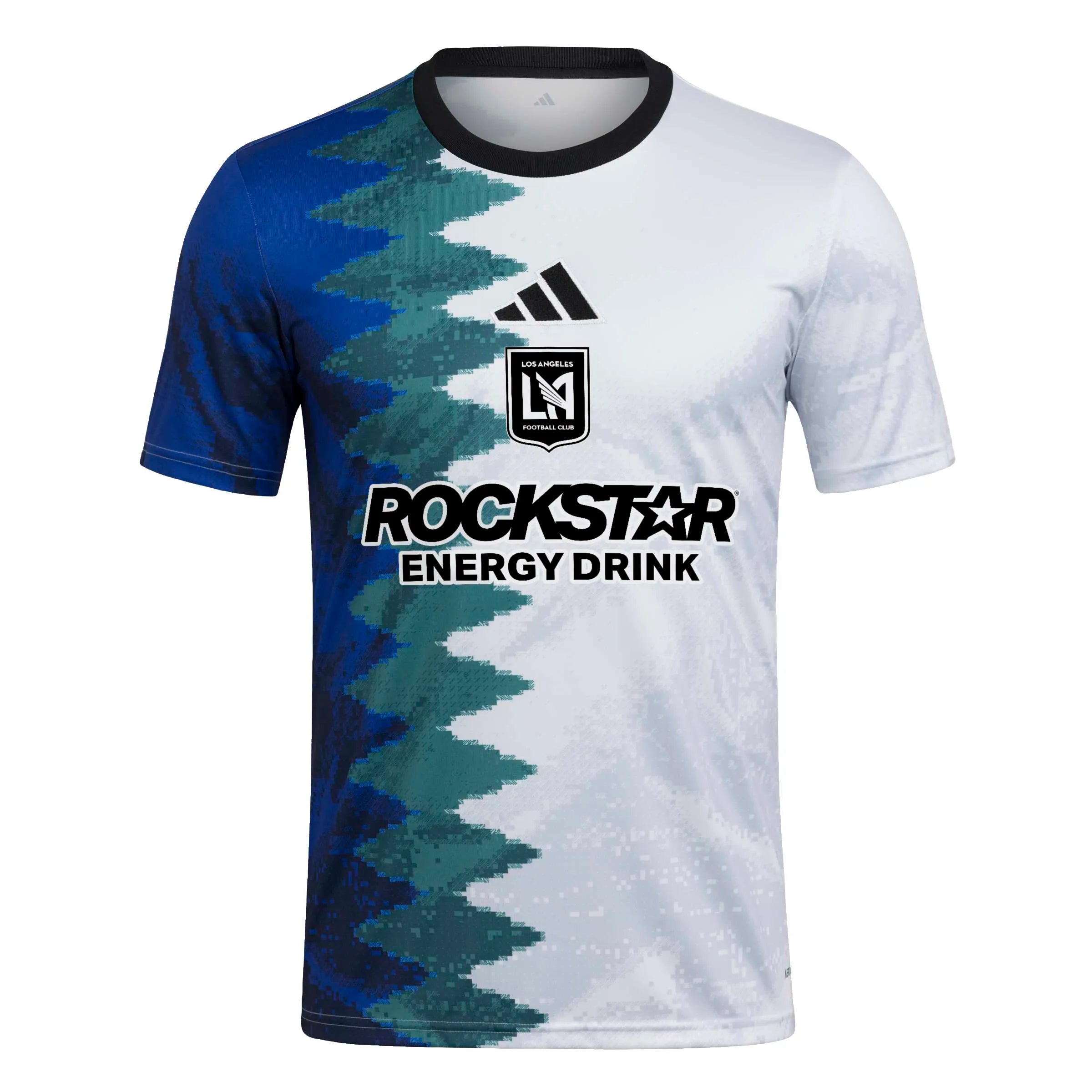adidas 2025-26 LAFC Men's GMG Pre-Match Soccer Jersey (Front)