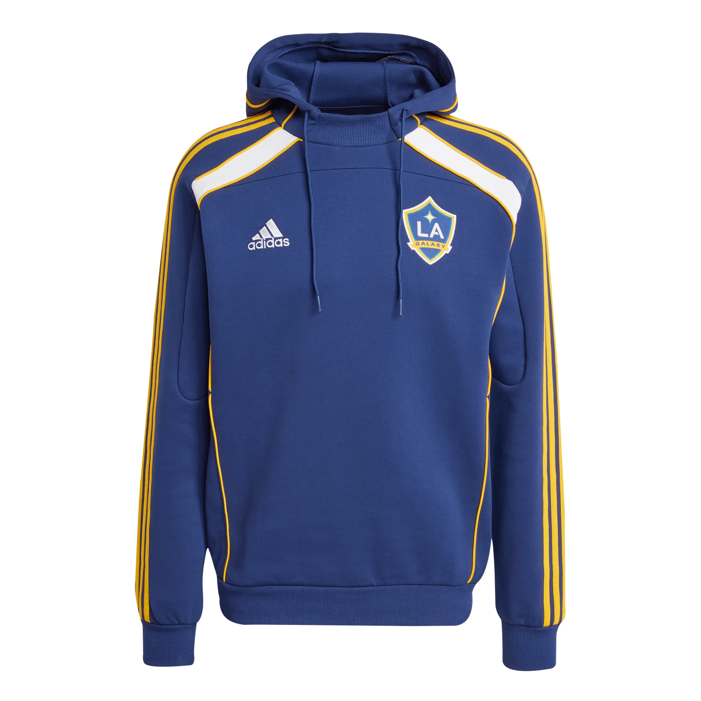 adidas 2025-26 LA Galaxy Men's Travel Hoodie (Front)