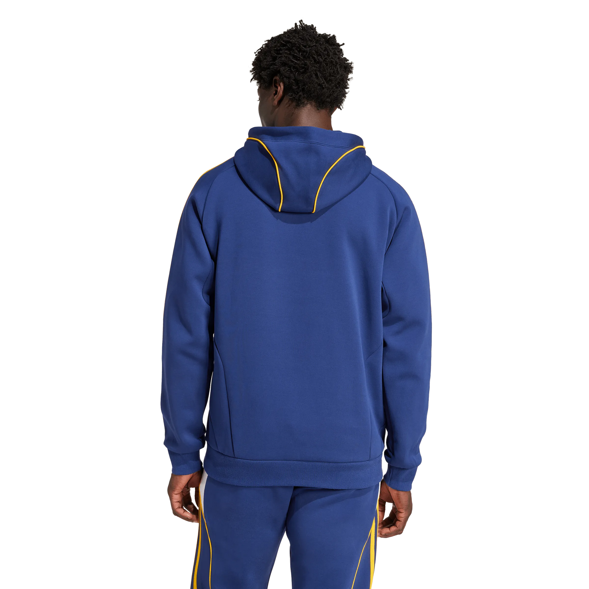 adidas 2025-26 LA Galaxy Men's Travel Hoodie (Model - Back)