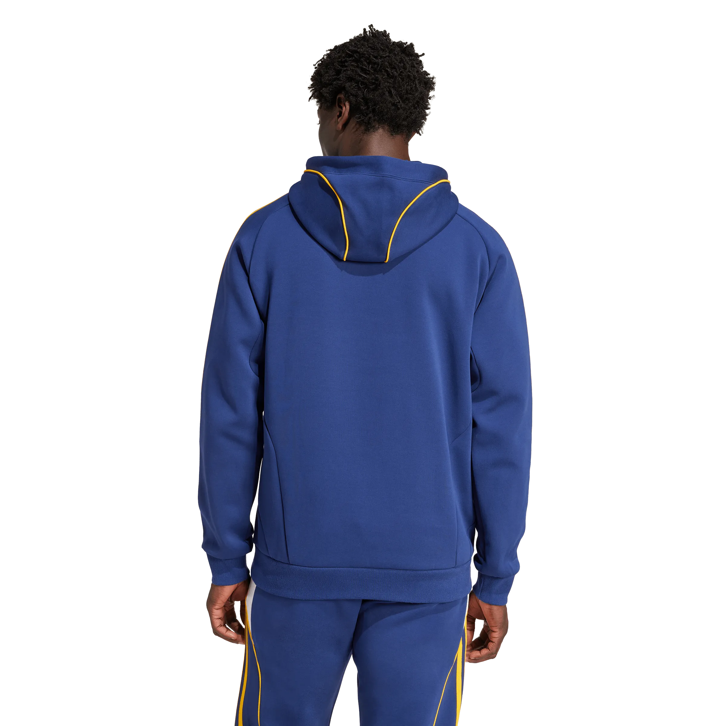 adidas 2025-26 LA Galaxy Men's Travel Hoodie (Model - Back)