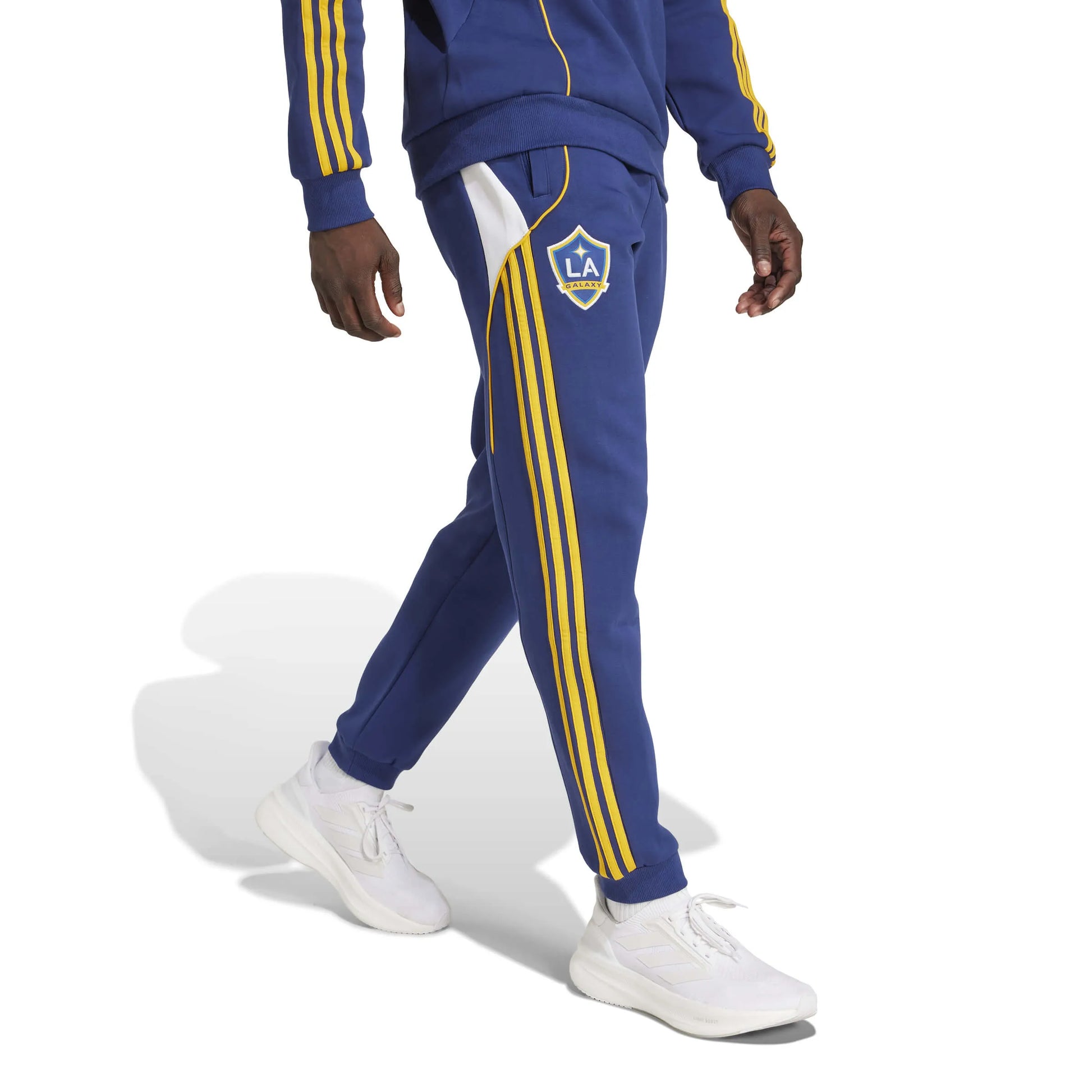 adidas 2025-26 LA Galaxy Men's Travel Pants (Model - Side)