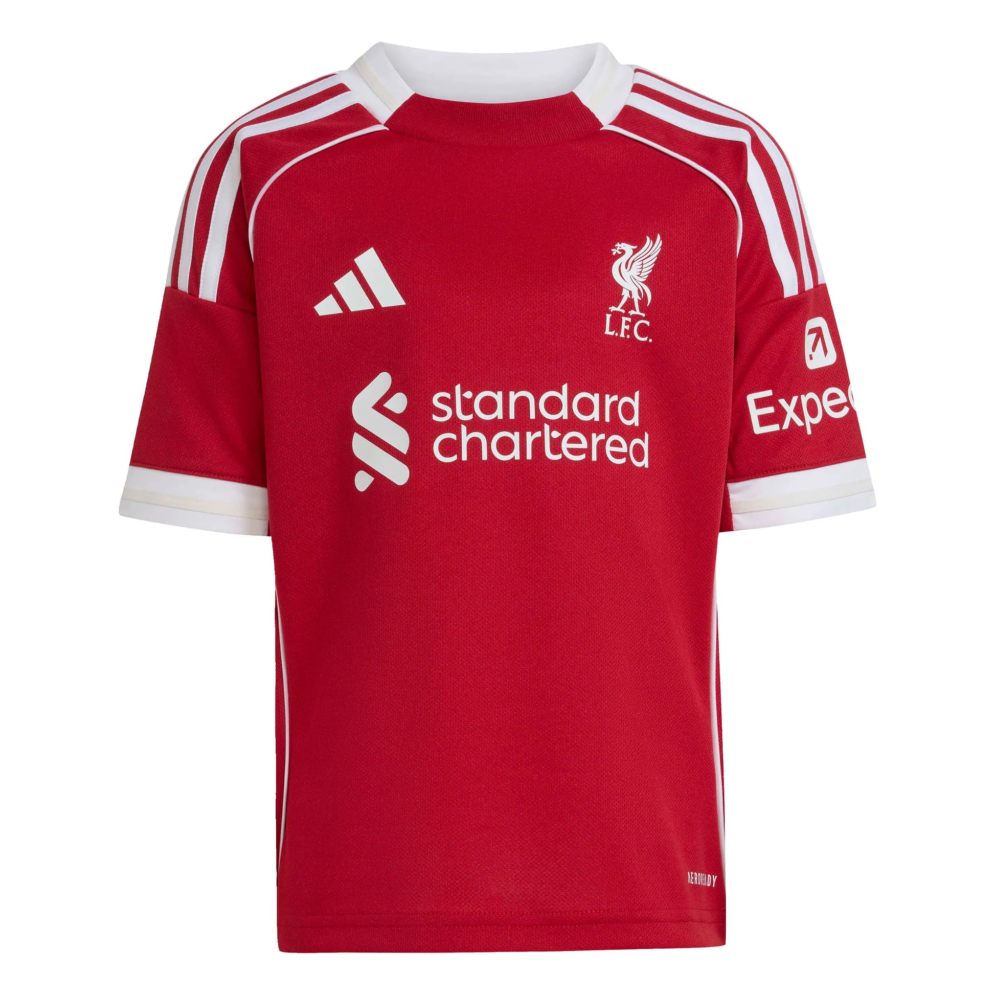 adidas 2025-26 Liverpool Kid's Home Mini Kit (Jersey - Front)