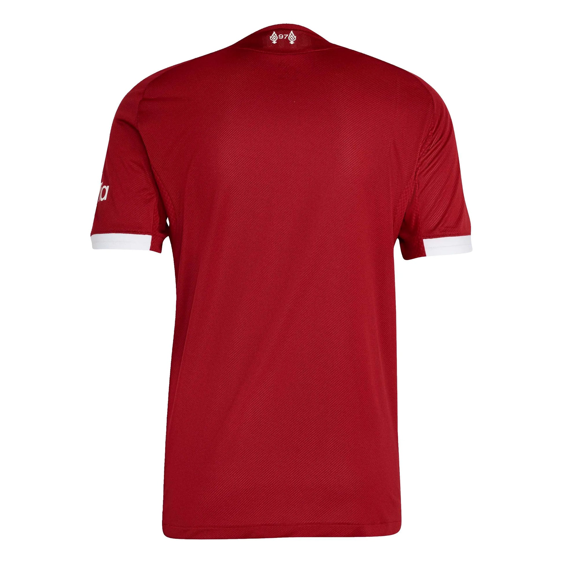 adidas 2025-26 Liverpool Men's Authentic Home Soccer Jersey (Back)