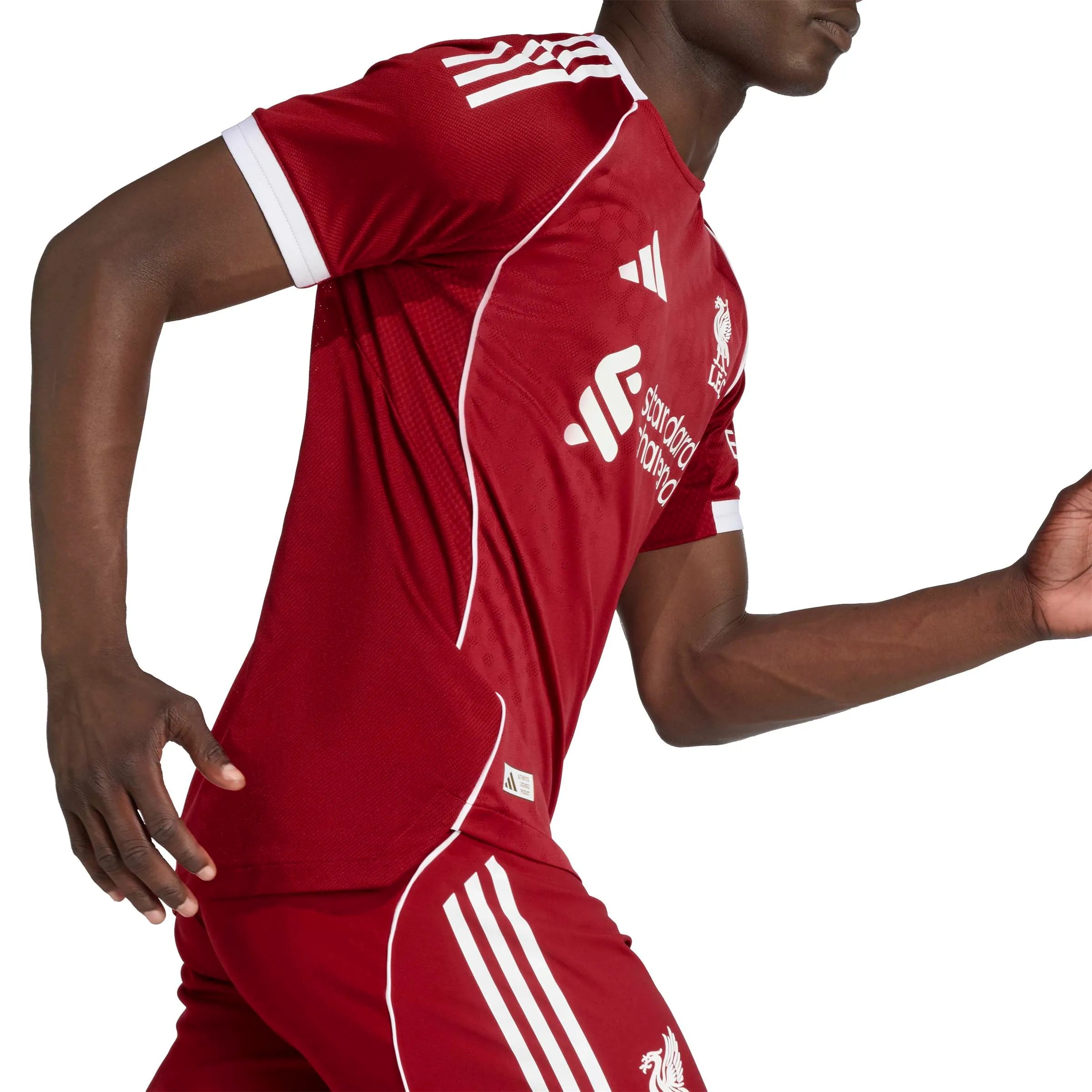 adidas 2025-26 Liverpool Men's Authentic Home Soccer Jersey (Detail 2)