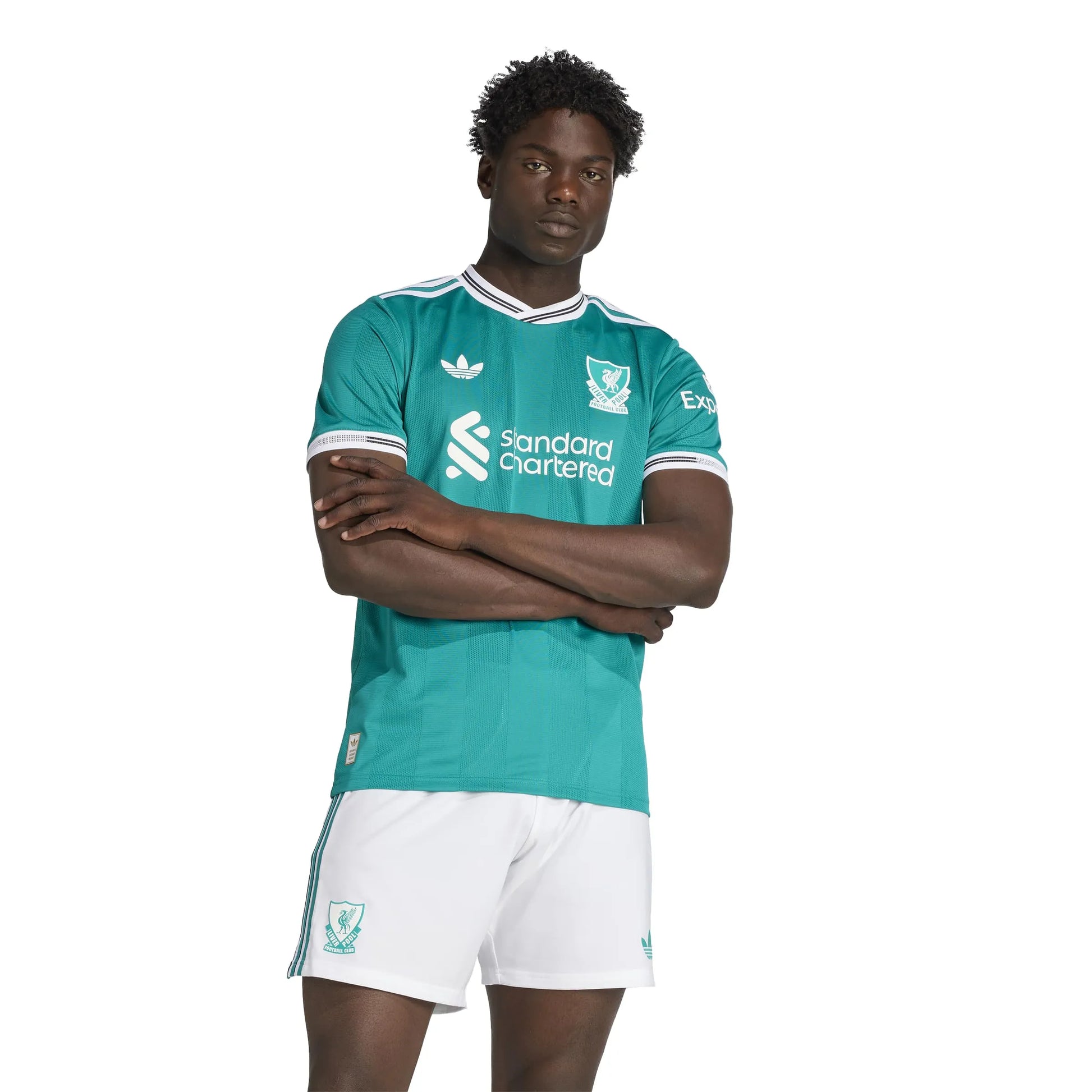 adidas 2025-26 Liverpool Men's Authentic Third Soccer Jersey (Model - Front)