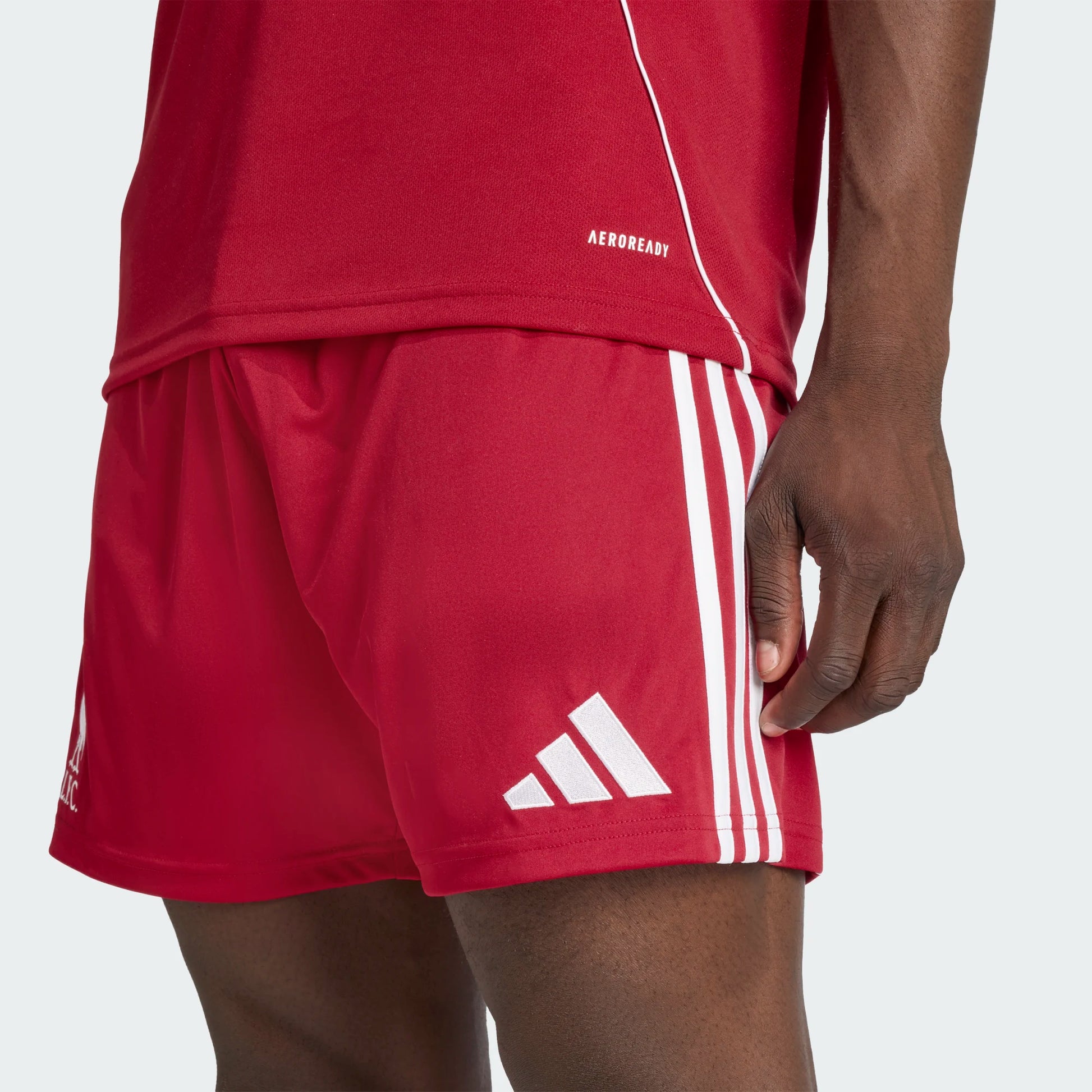 adidas 2025-26 Liverpool Men's Home Shorts (Detail 1)