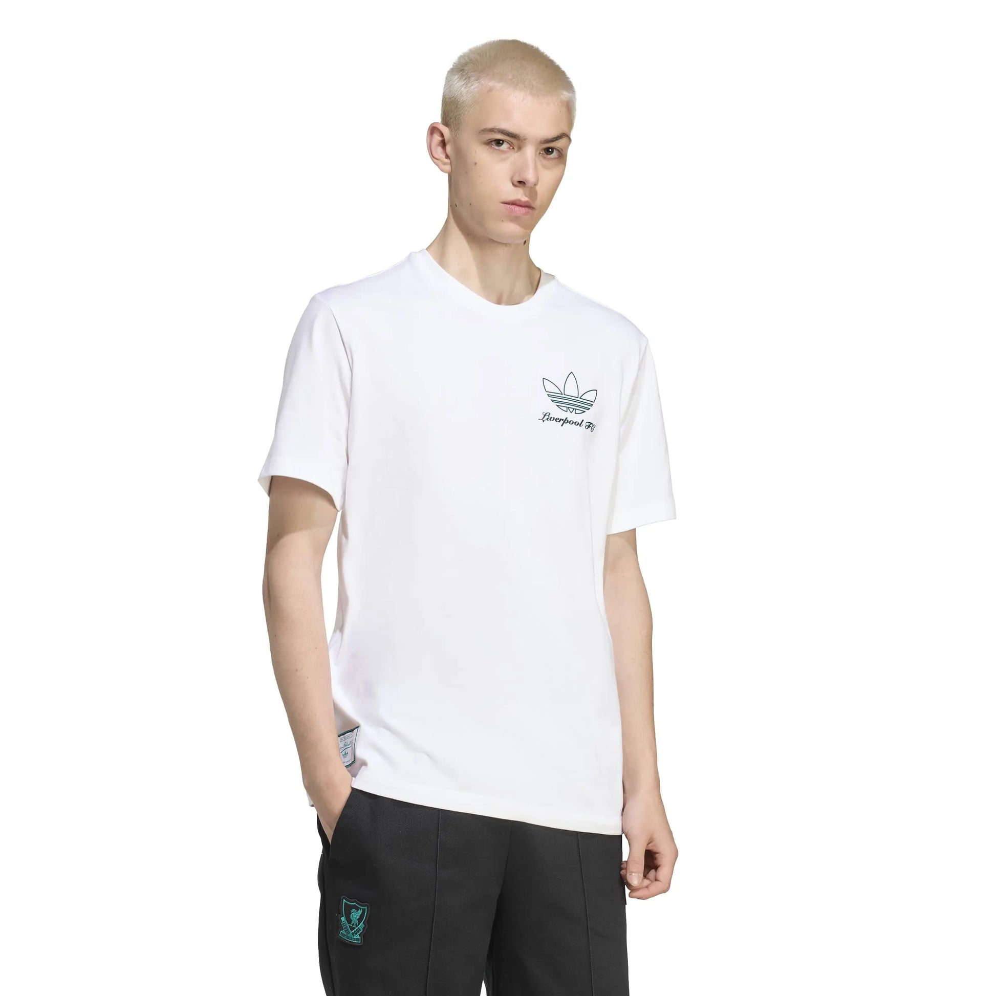 adidas 2025-26 Liverpool Men's Icon Graphic Tee (Model - Front)