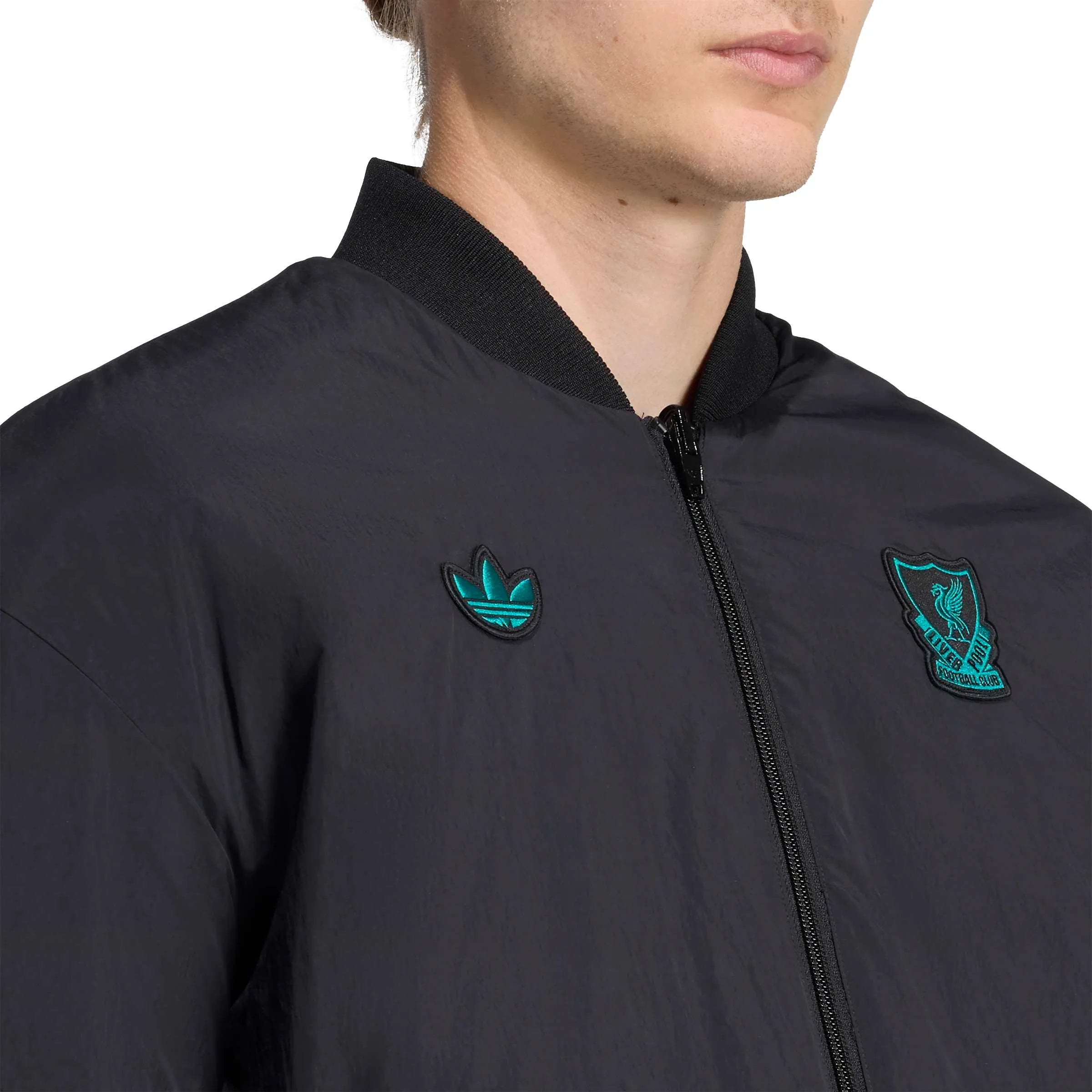adidas 2025-26 Liverpool Men's Icon Jacket (Detail 1)