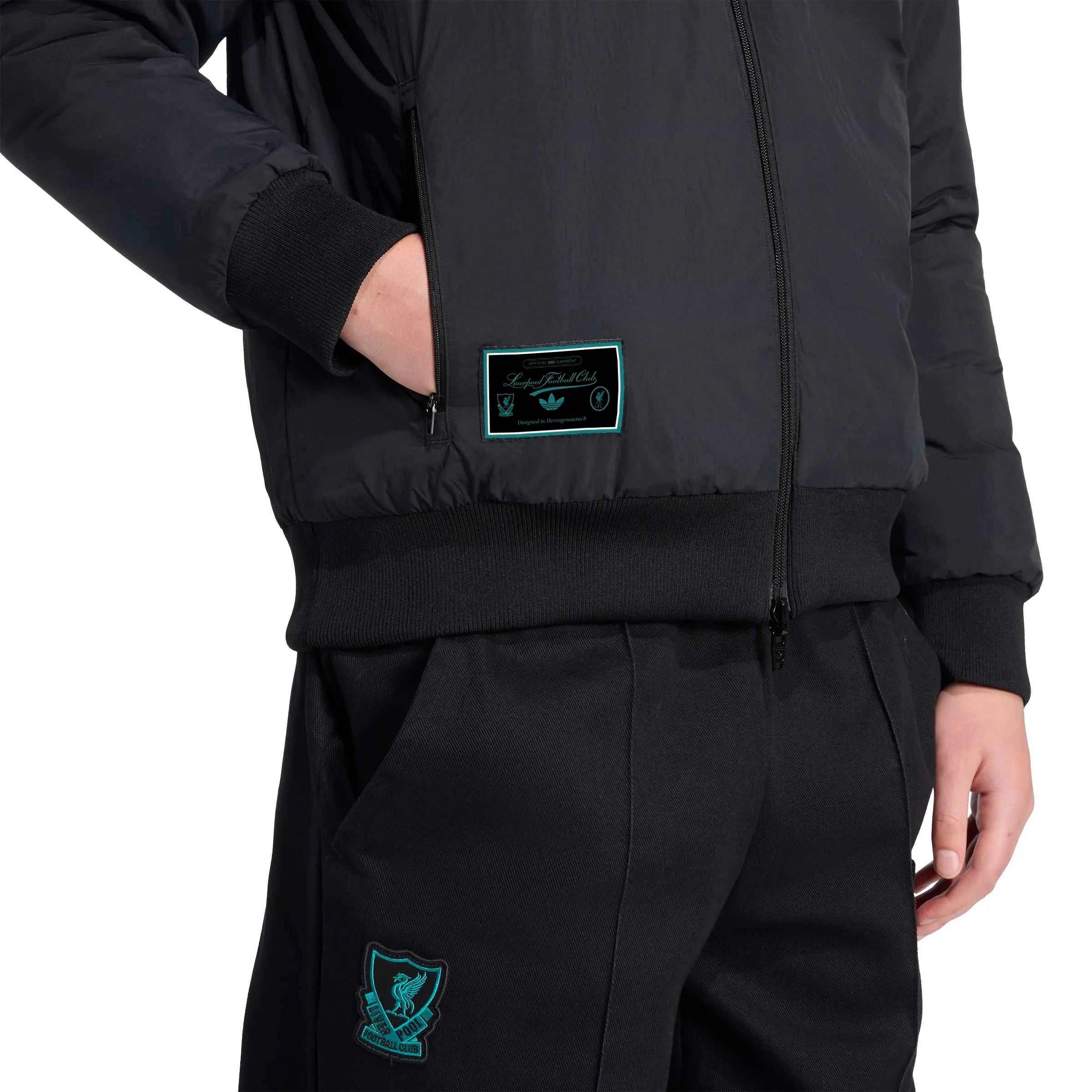 adidas 2025-26 Liverpool Men's Icon Jacket (Detail 2)