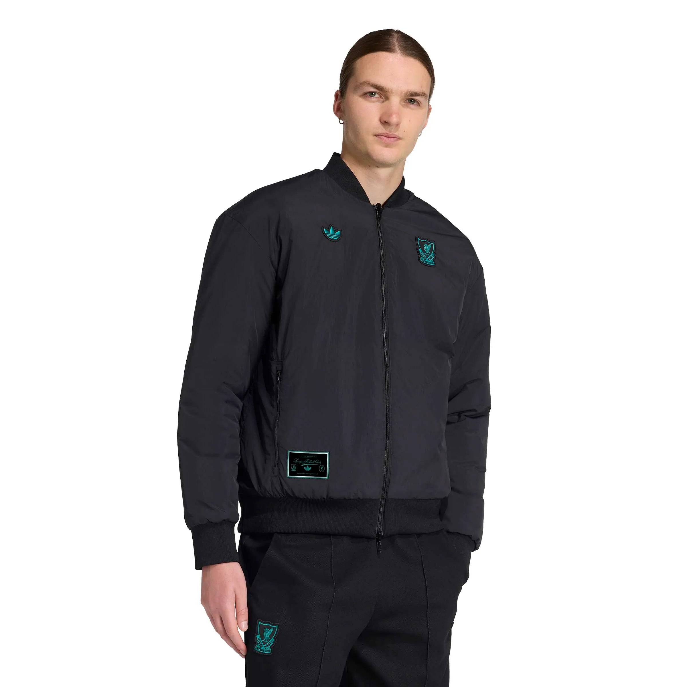 adidas 2025-26 Liverpool Men's Icon Jacket (Model - Front)