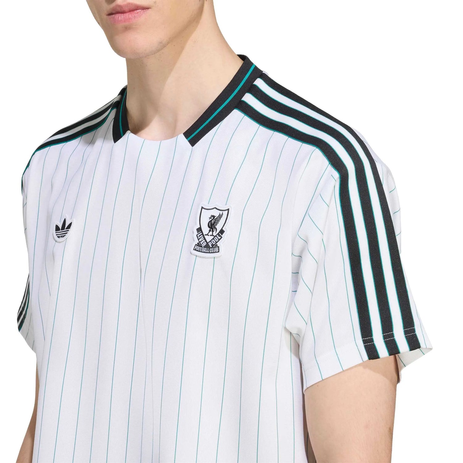 adidas 2025-26 Liverpool Men's Icon Soccer Jersey (Detail 1)