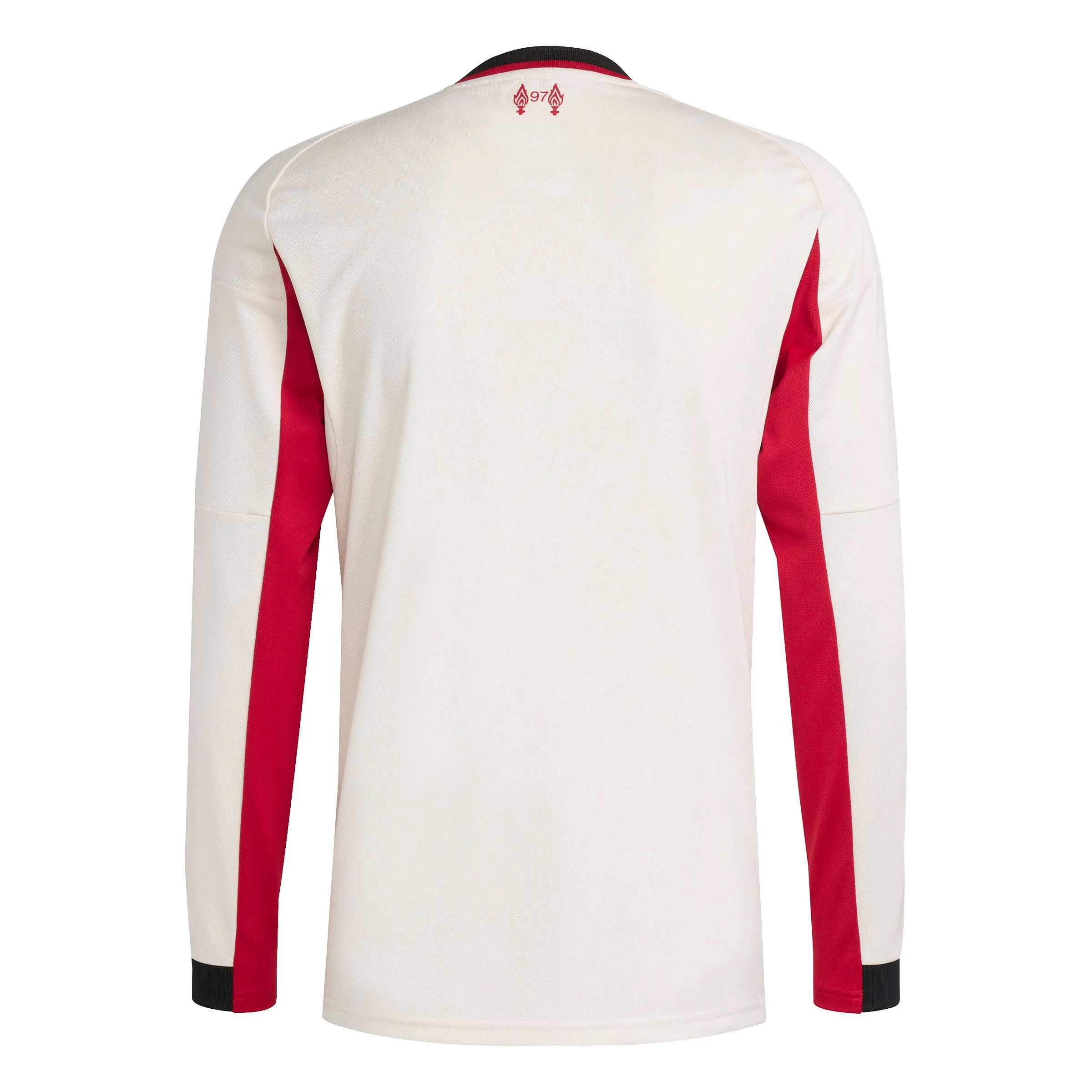 adidas 2025-26 Liverpool Men's Stadium Away Long-Sleeve Soccer Jersey (Back)