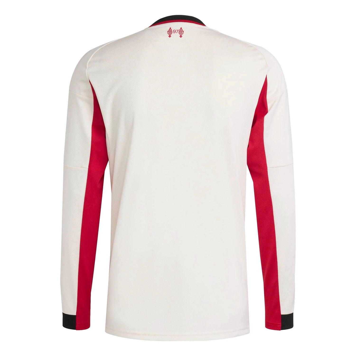 adidas 2025-26 Liverpool Men's Stadium Away Long-Sleeve Soccer Jersey (Back)
